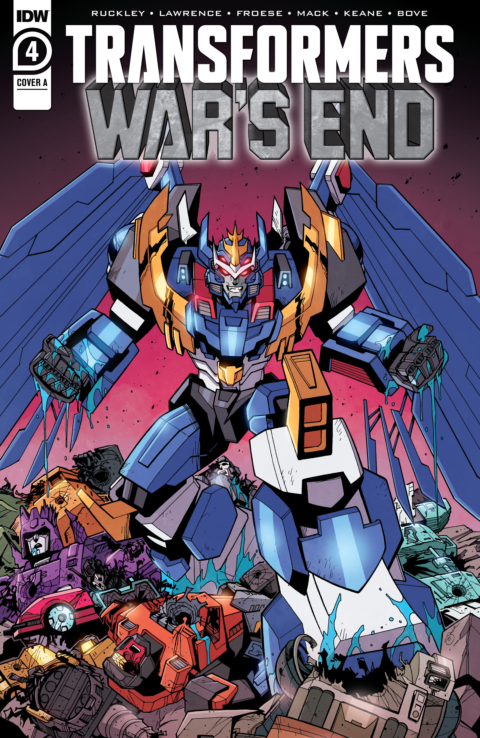 Read online Transformers: War’s End comic -  Issue #4 - 1