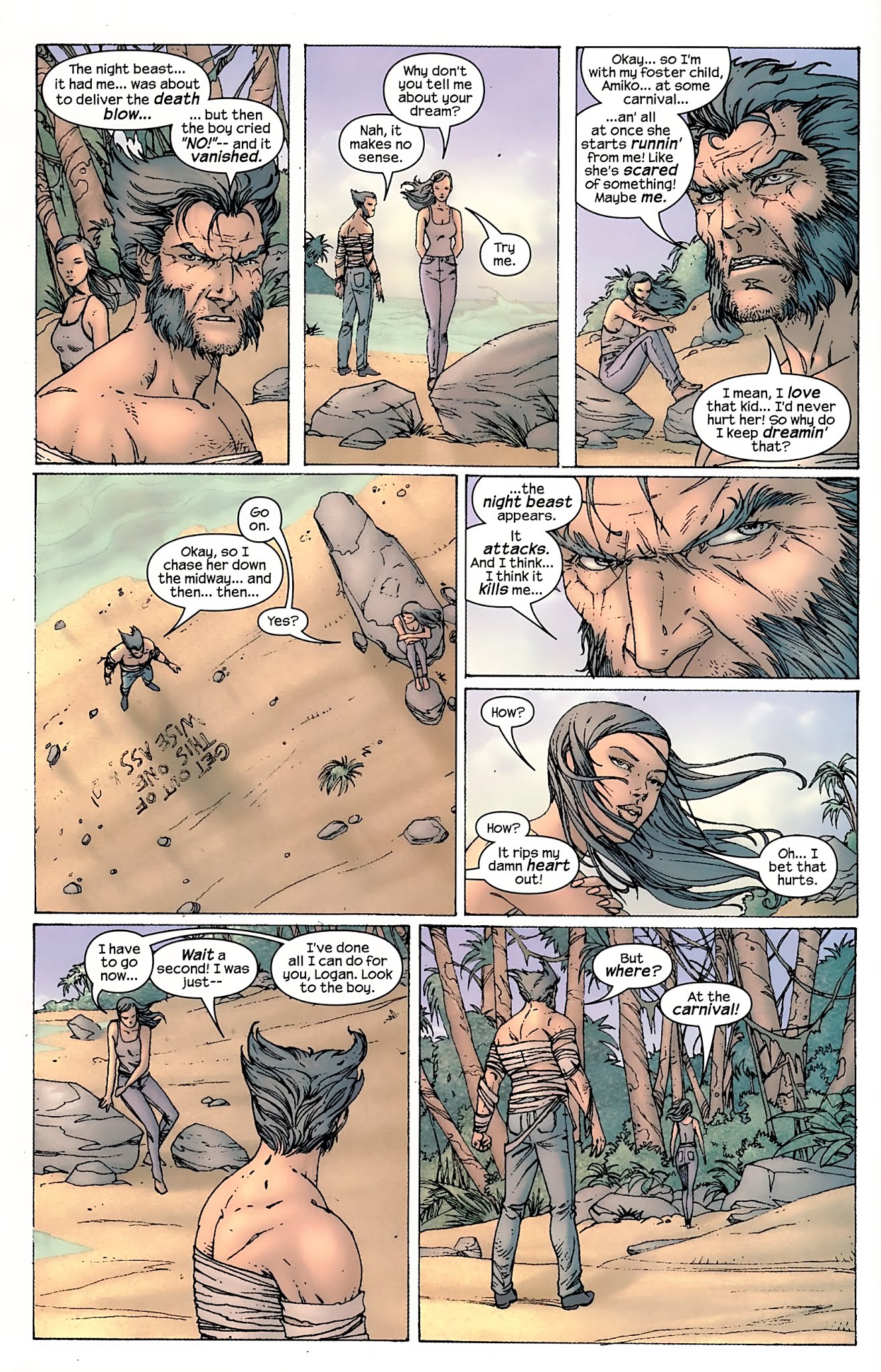 Read online Wolverine: Xisle comic -  Issue #5 - 6