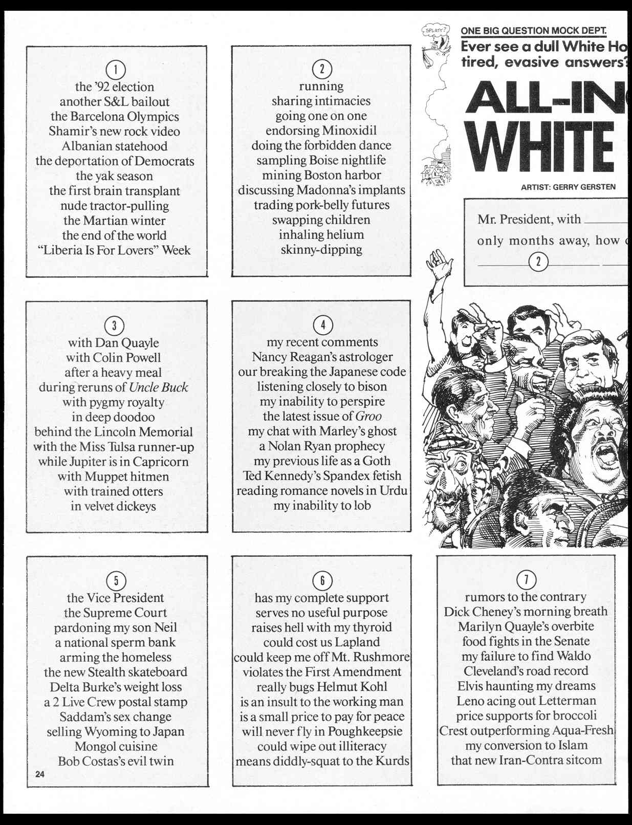 Read online MAD comic -  Issue #308 - 26