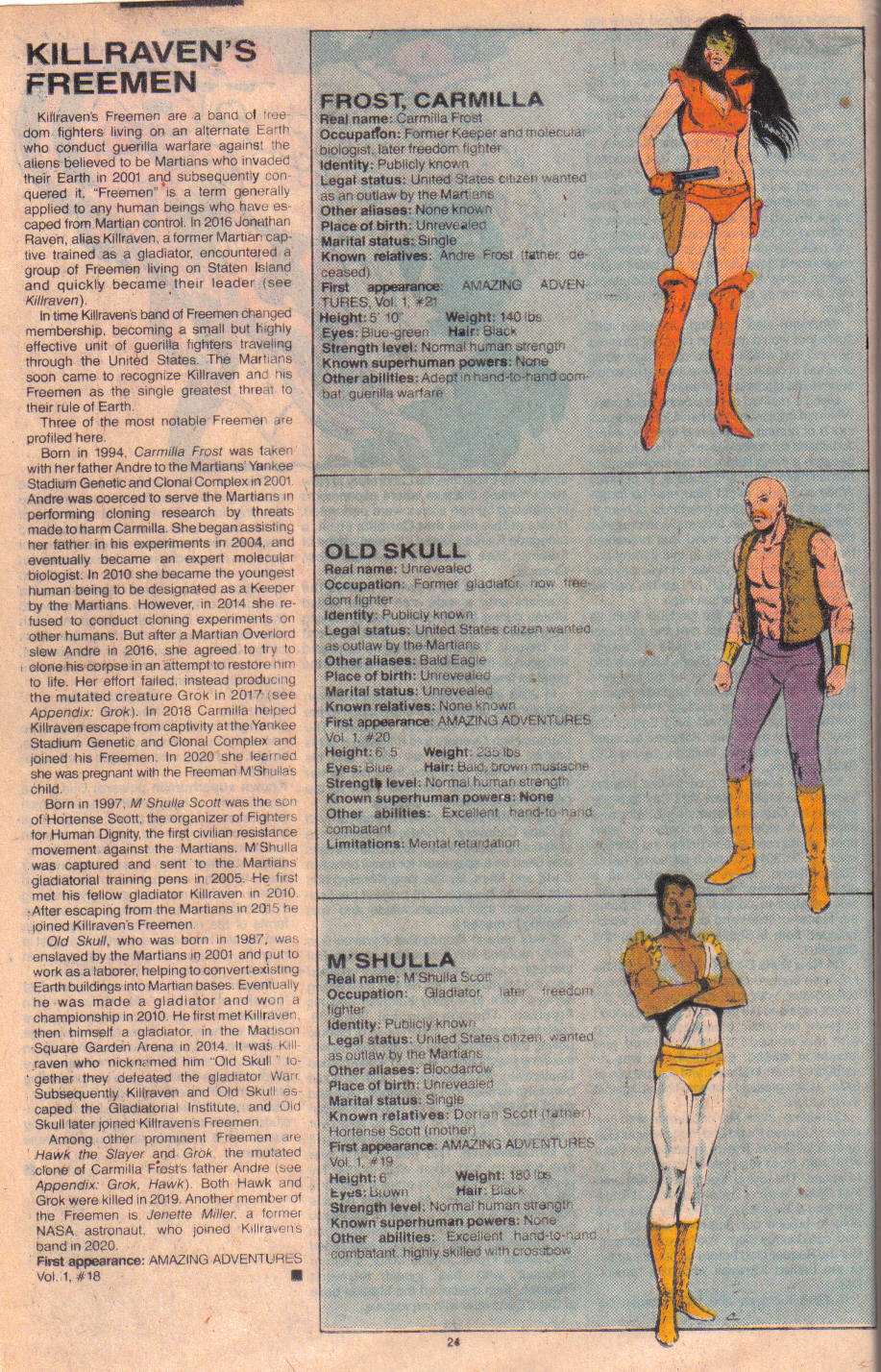 Read online The Official Handbook of the Marvel Universe: Update '89 comic -  Issue #4 - 26