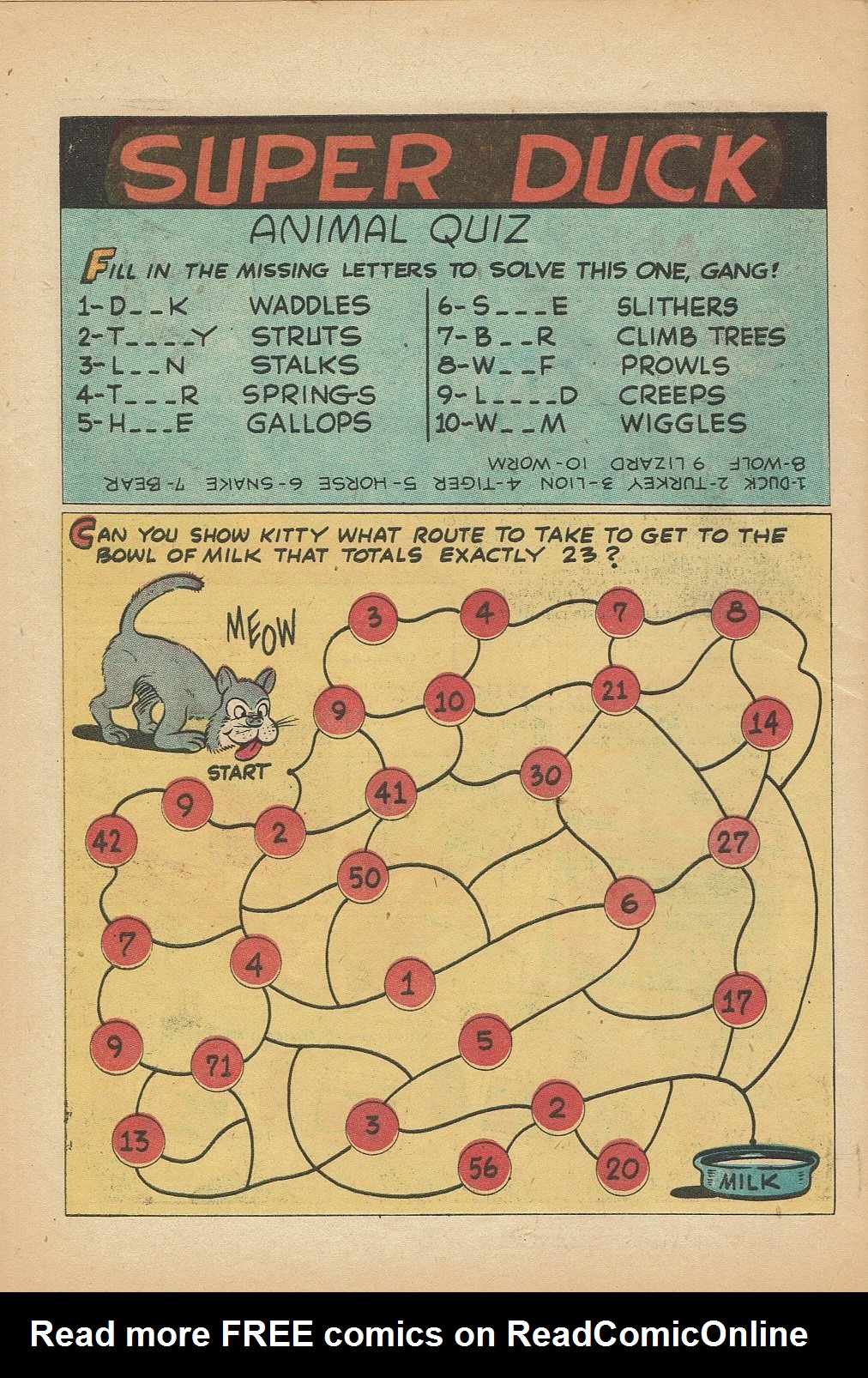 Read online Super Duck Comics comic -  Issue #75 - 30