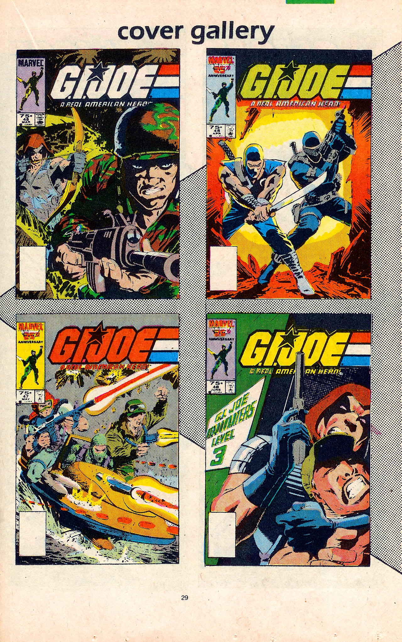 Read online G.I. Joe Yearbook comic -  Issue #3 - 31