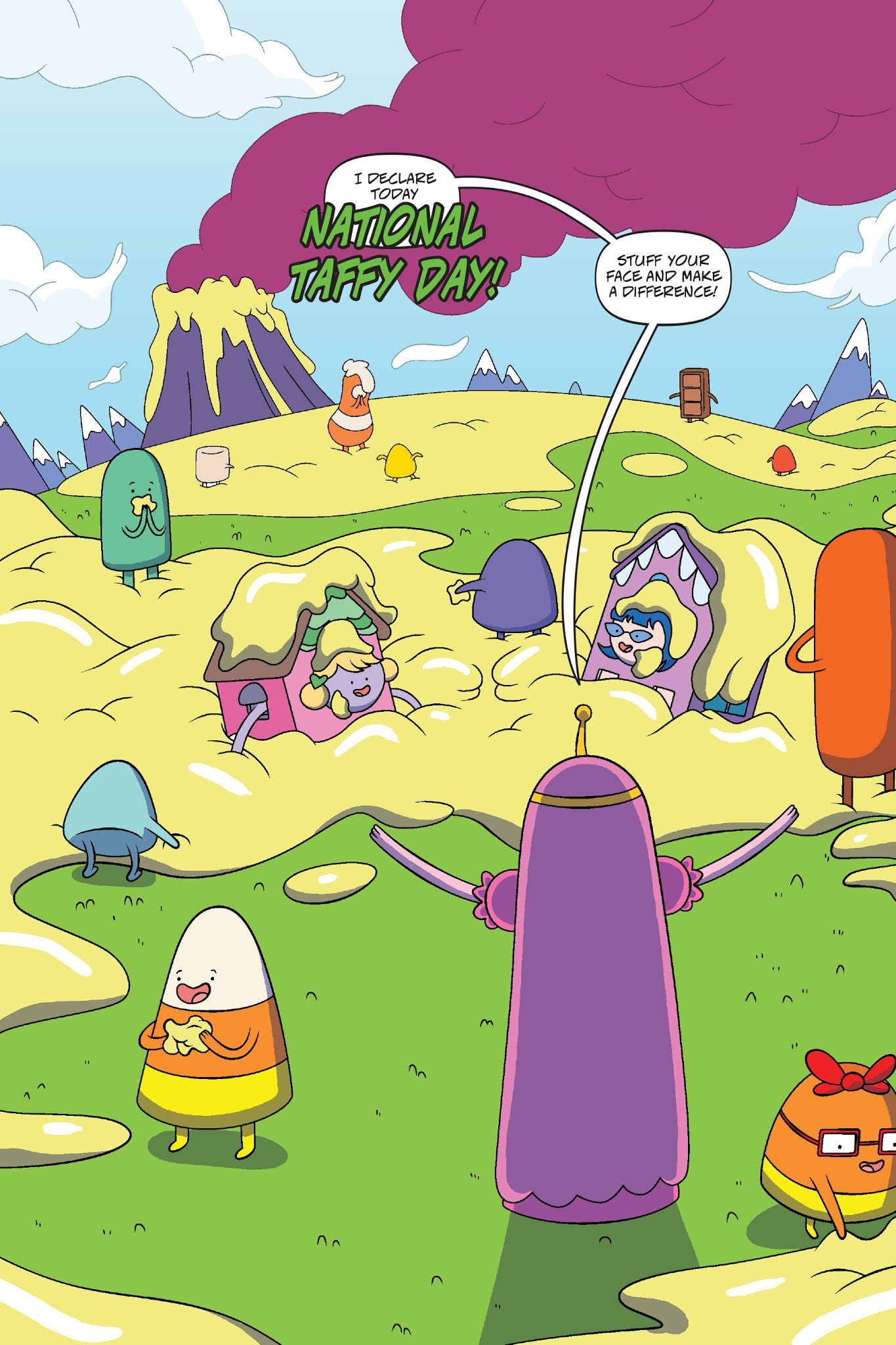 Read online Adventure Time: President Bubblegum comic -  Issue # TPB - 135