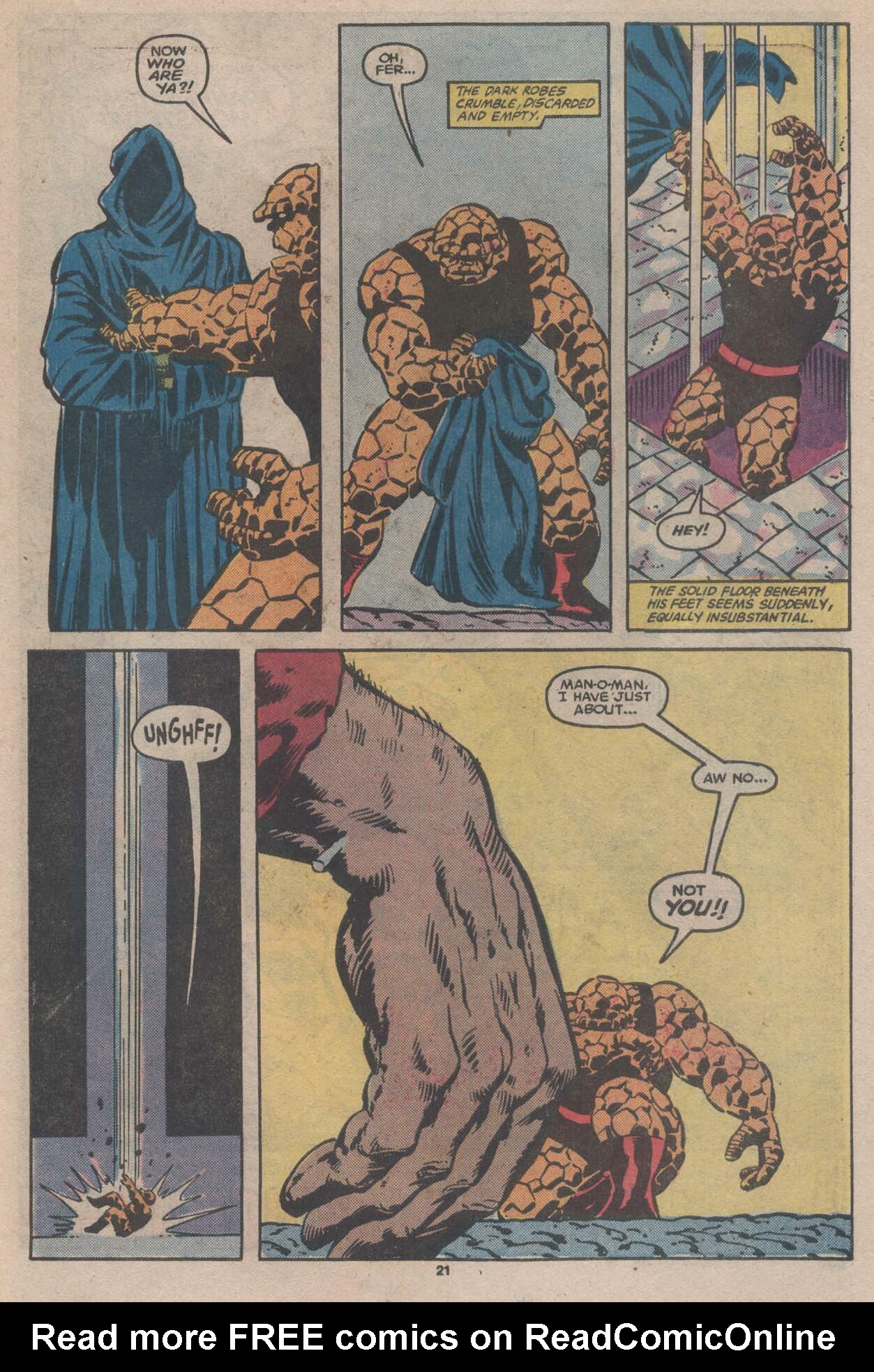 Read online The Thing comic -  Issue #19 - 31