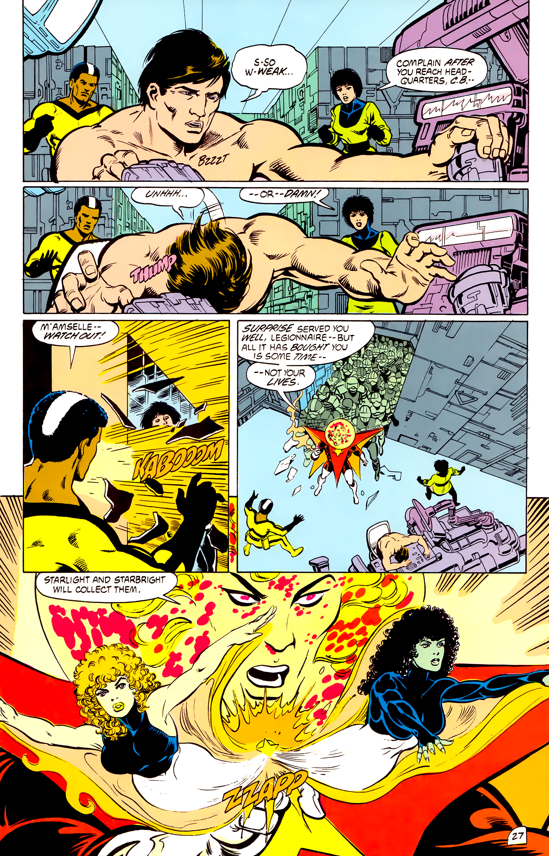 Read online Legion of Super-Heroes (1984) comic -  Issue # _Annual 4 - 28