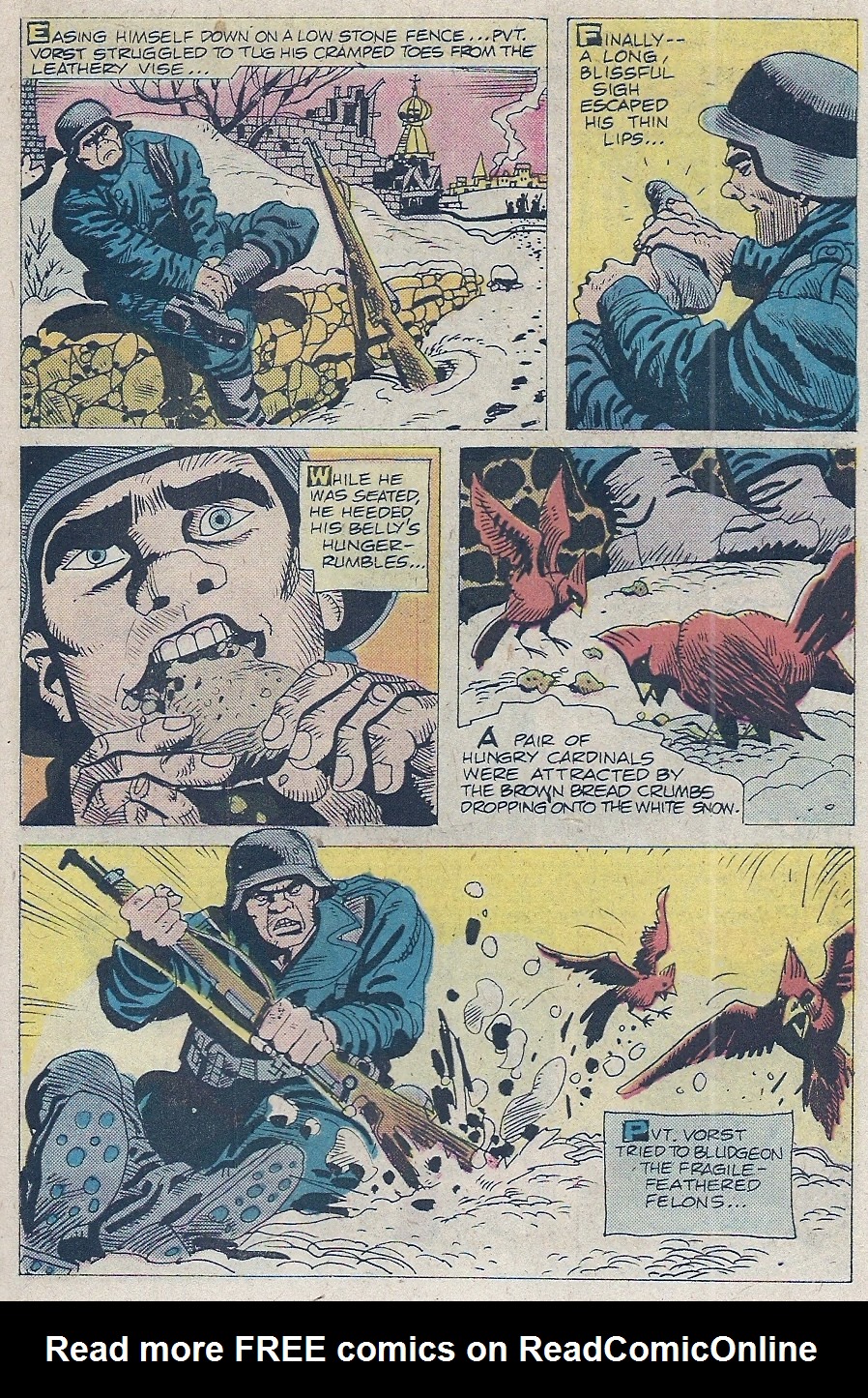 Read online Our Army at War (1952) comic -  Issue #294 - 27