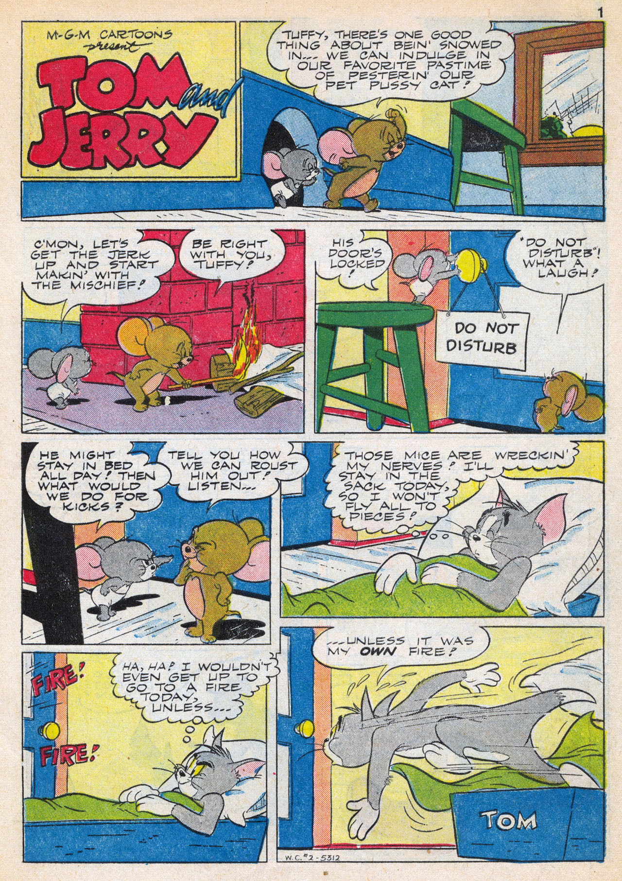 Read online Tom & Jerry Winter Carnival comic -  Issue #2 - 4