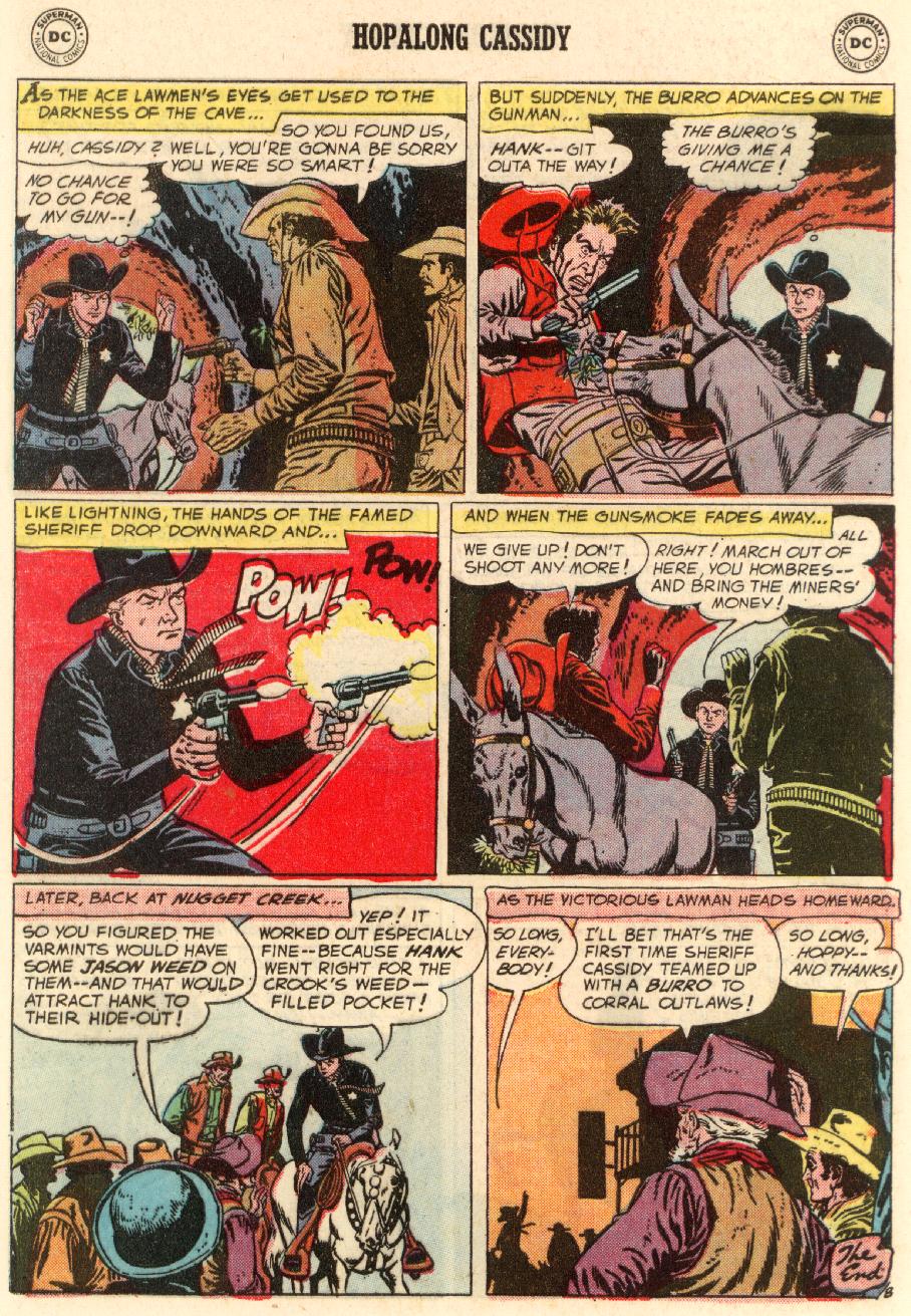 Read online Hopalong Cassidy comic -  Issue #127 - 32