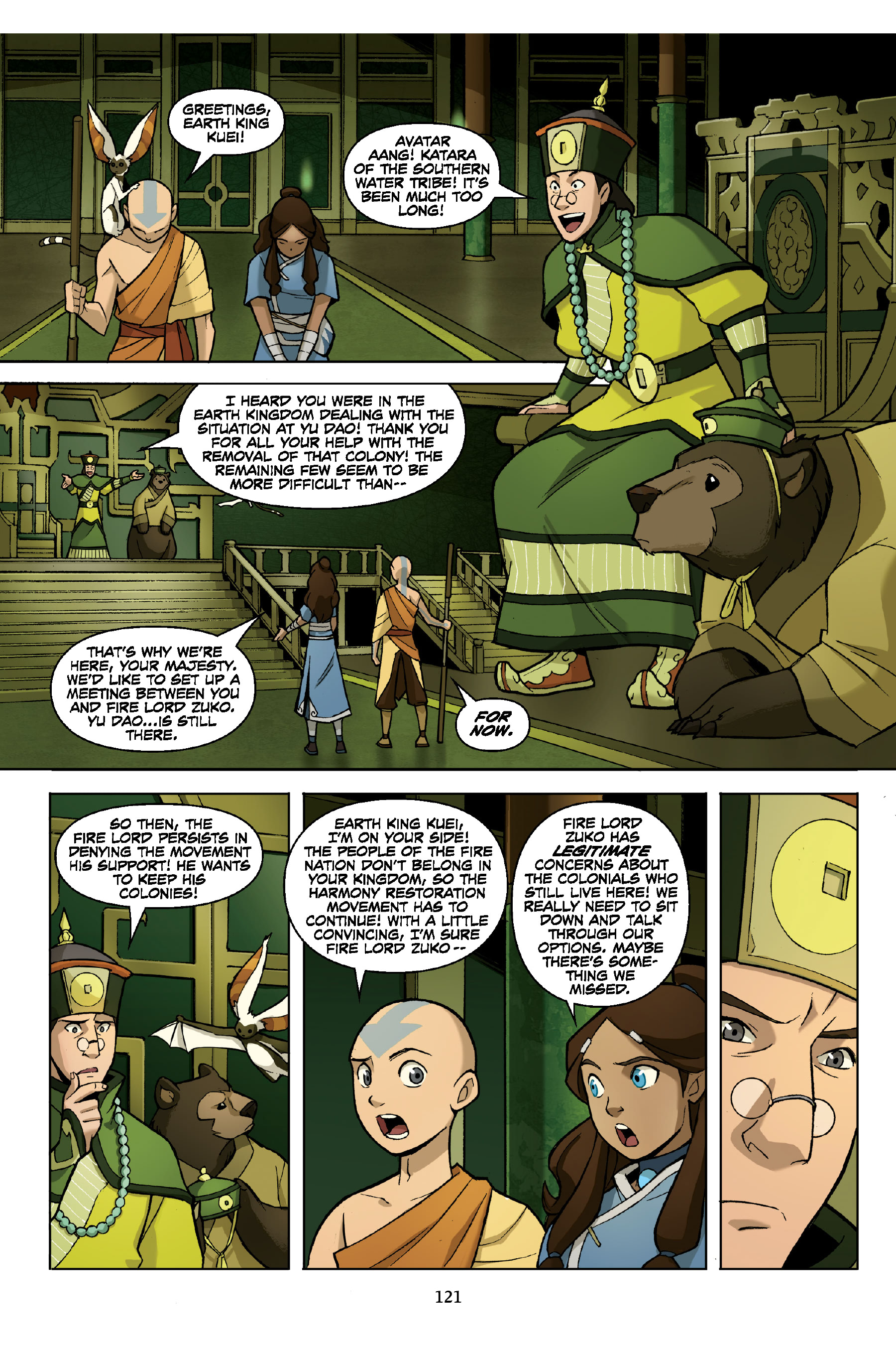Read online Nickelodeon Avatar: The Last Airbender - The Promise comic -  Issue # _TPB Omnibus (Part 2) - 22
