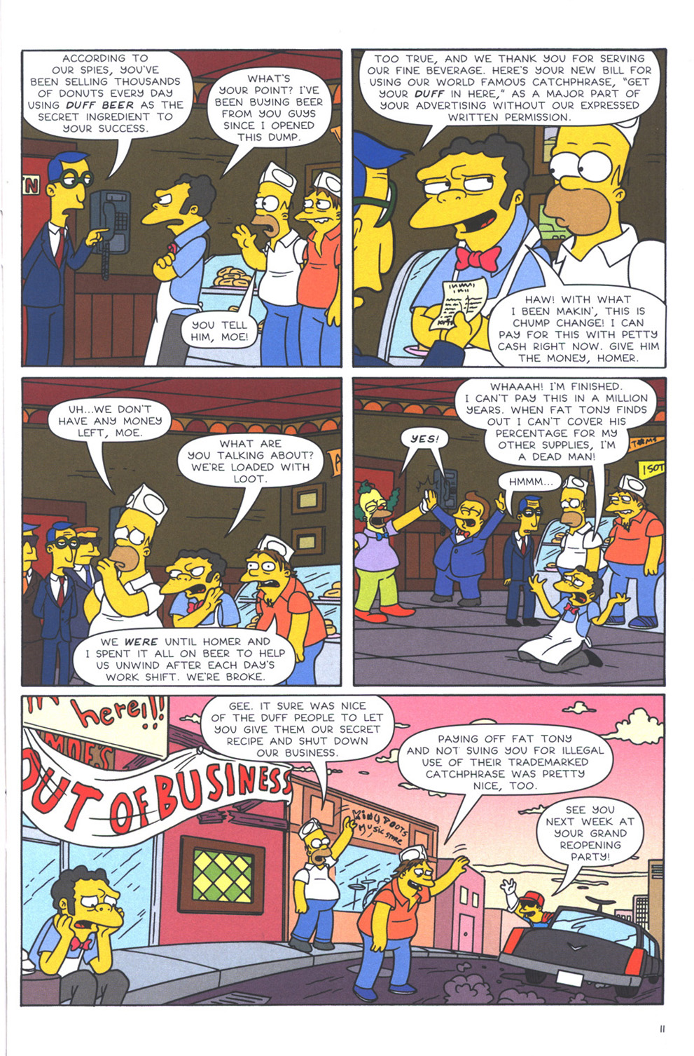Read online The Simpsons Summer Shindig comic -  Issue #3 - 13