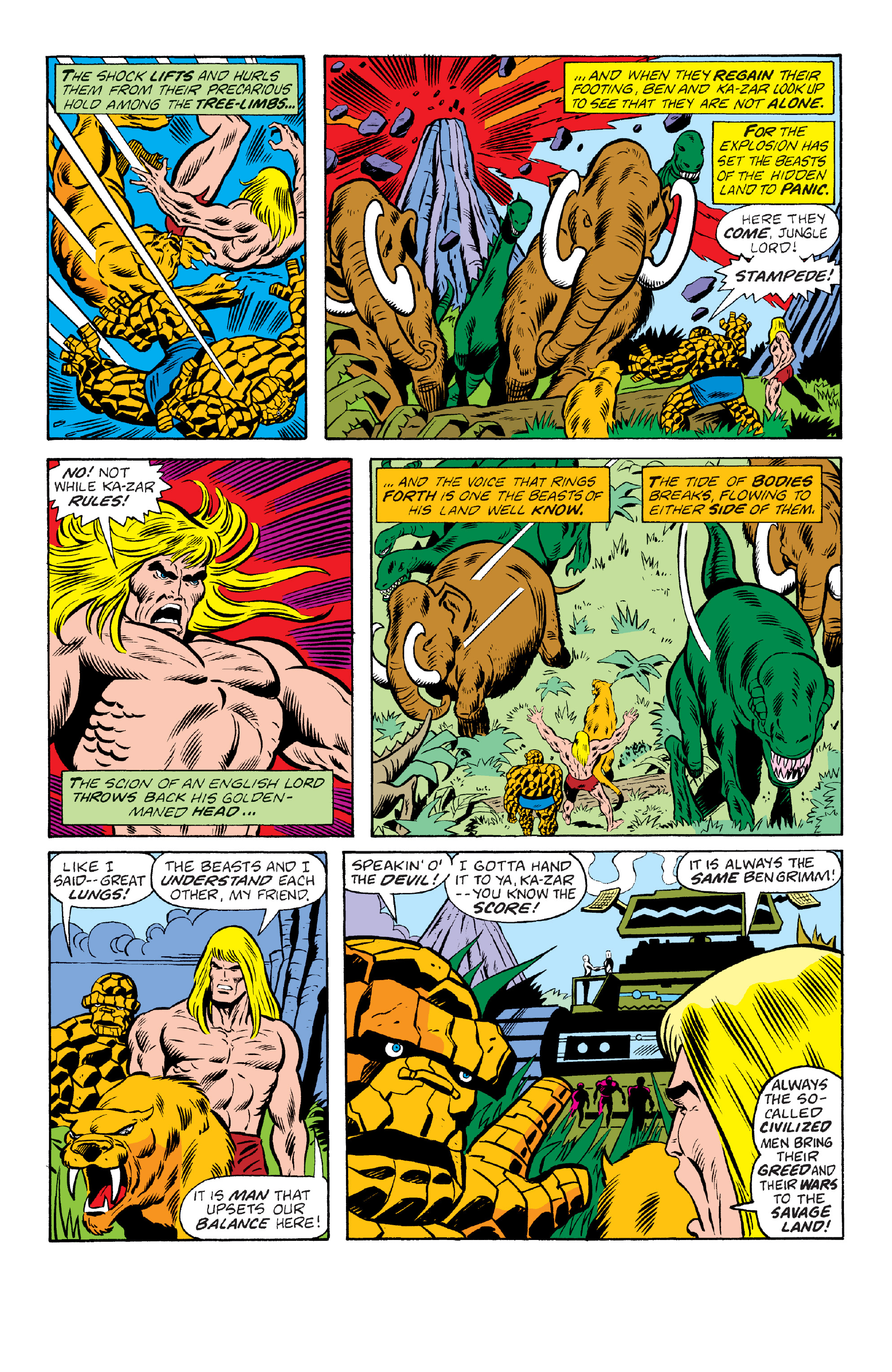 Read online Marvel Two-In-One Epic Collection: Cry Monster comic -  Issue # TPB (Part 4) - 42