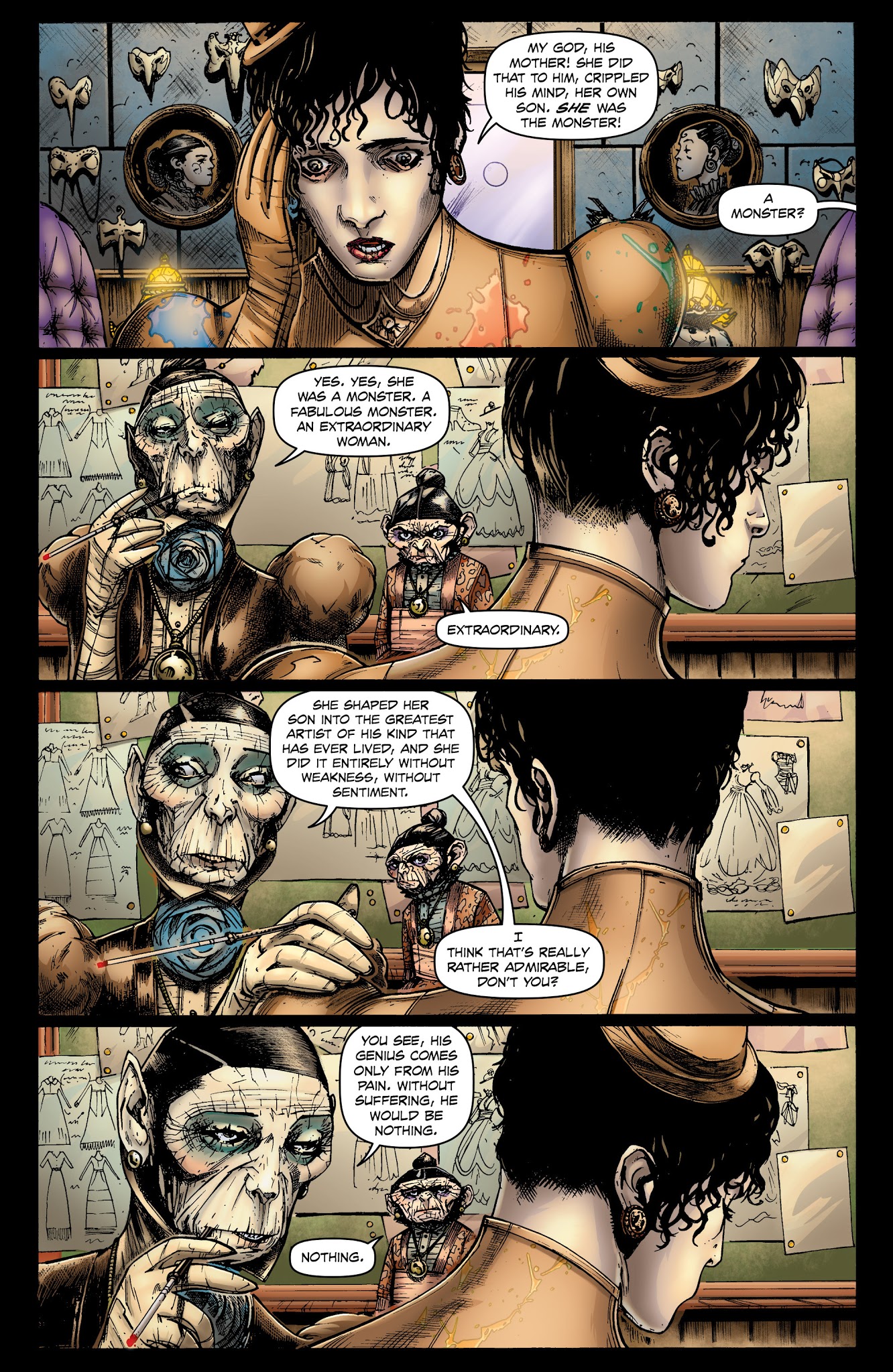 Read online Fashion Beast comic -  Issue #6 - 22