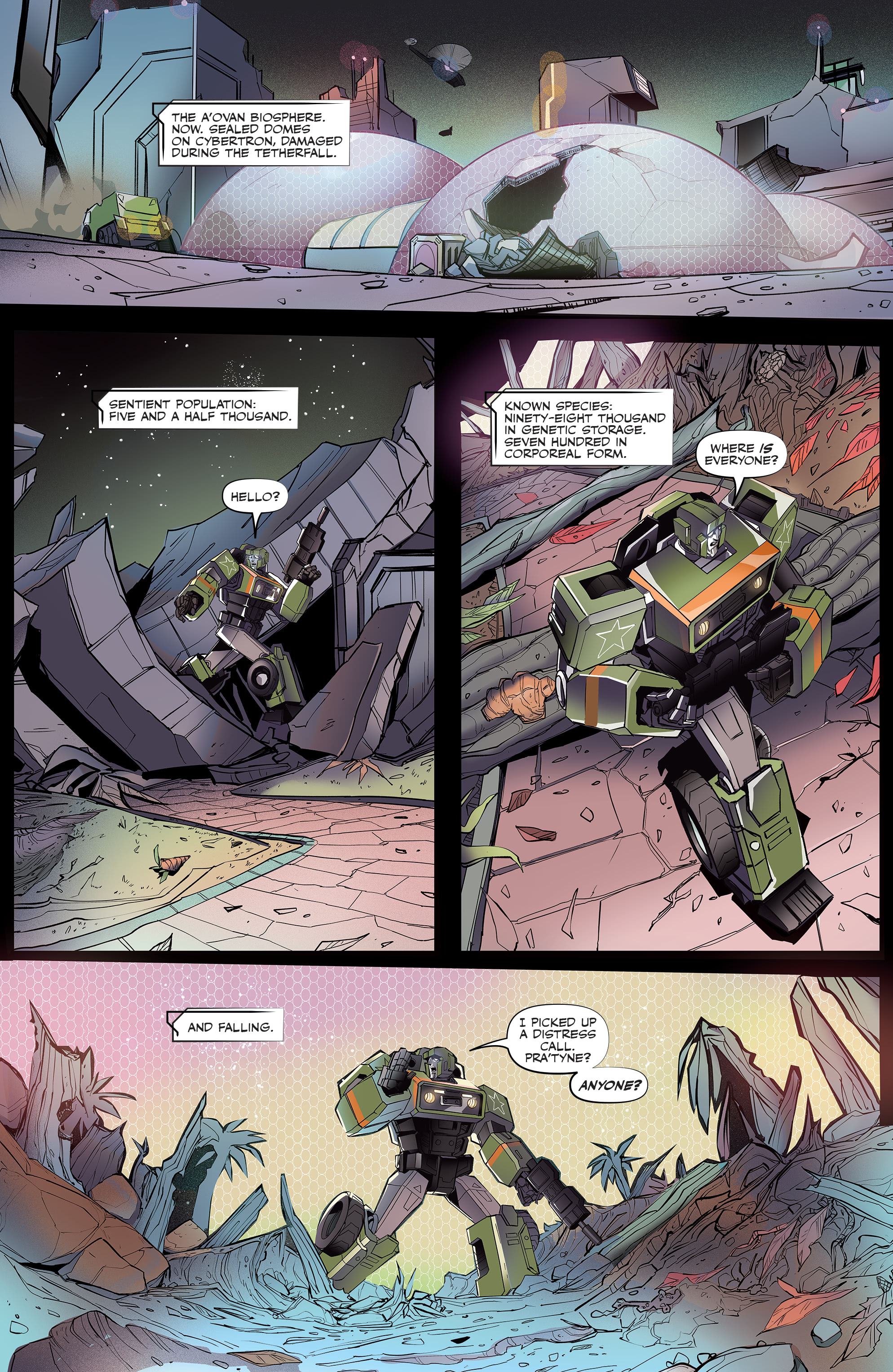 Read online Transformers: Escape comic -  Issue #1 - 4