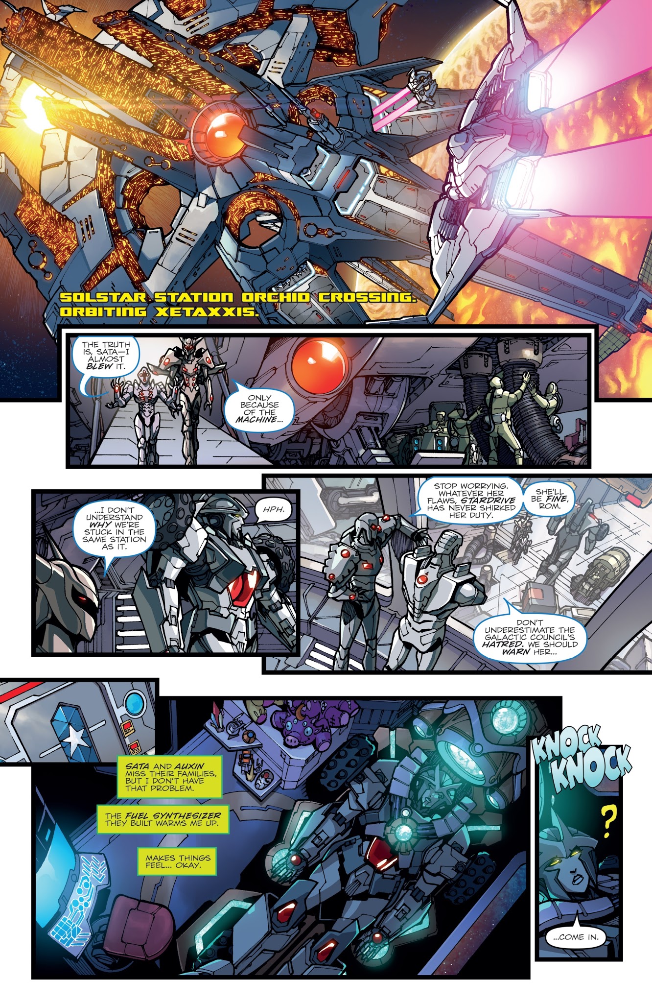 Read online ROM vs. Transformers: Shining Armor comic -  Issue #1 - 17