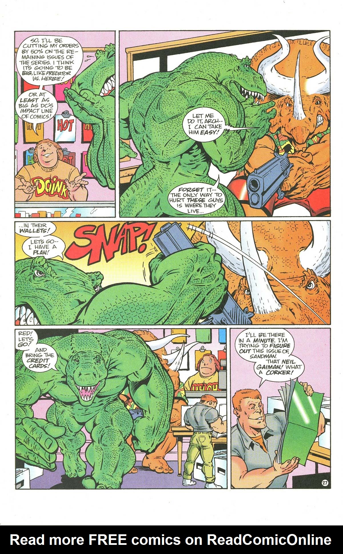 Read online Dinosaurs For Hire comic -  Issue #3 - 29