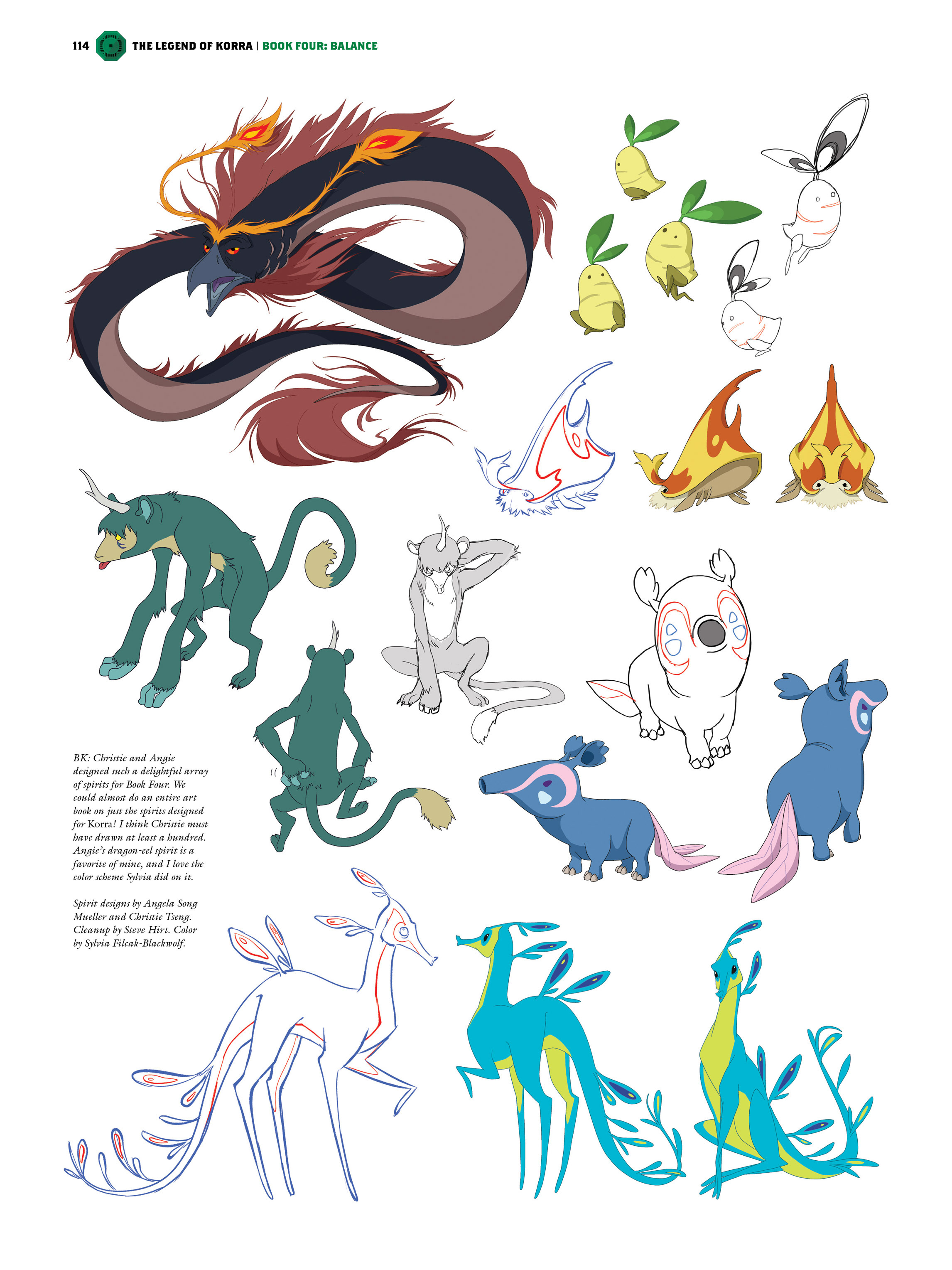 Read online The Legend of Korra: The Art of the Animated Series comic -  Issue # TPB 4 - 106