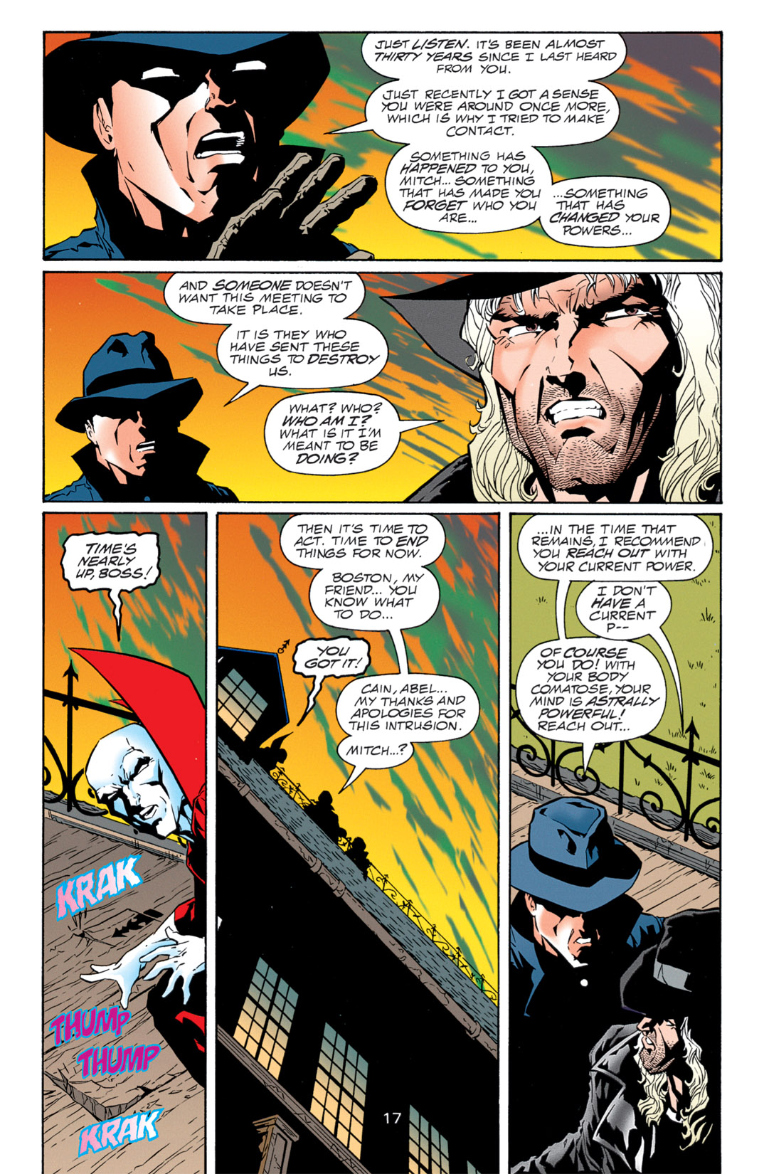 Read online Resurrection Man (1997) comic -  Issue #18 - 17
