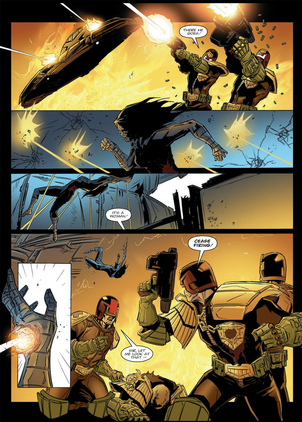 Read online Judge Dredd: Day of Chaos - The Fourth Faction comic -  Issue # TPB (Part 2) - 33