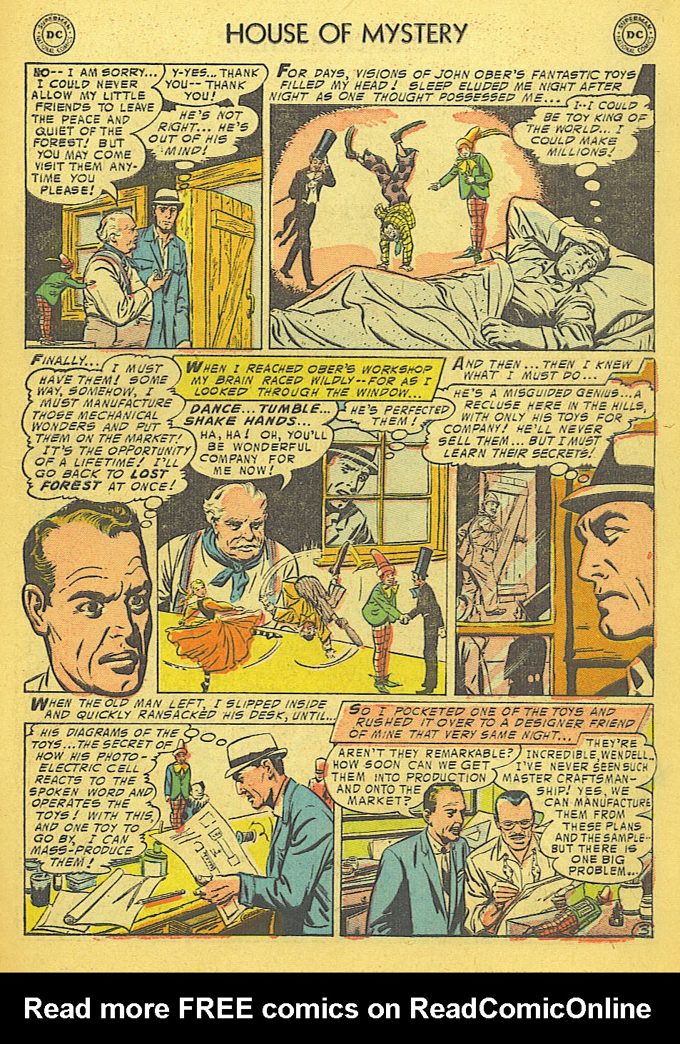 Read online House of Mystery (1951) comic -  Issue #42 - 29