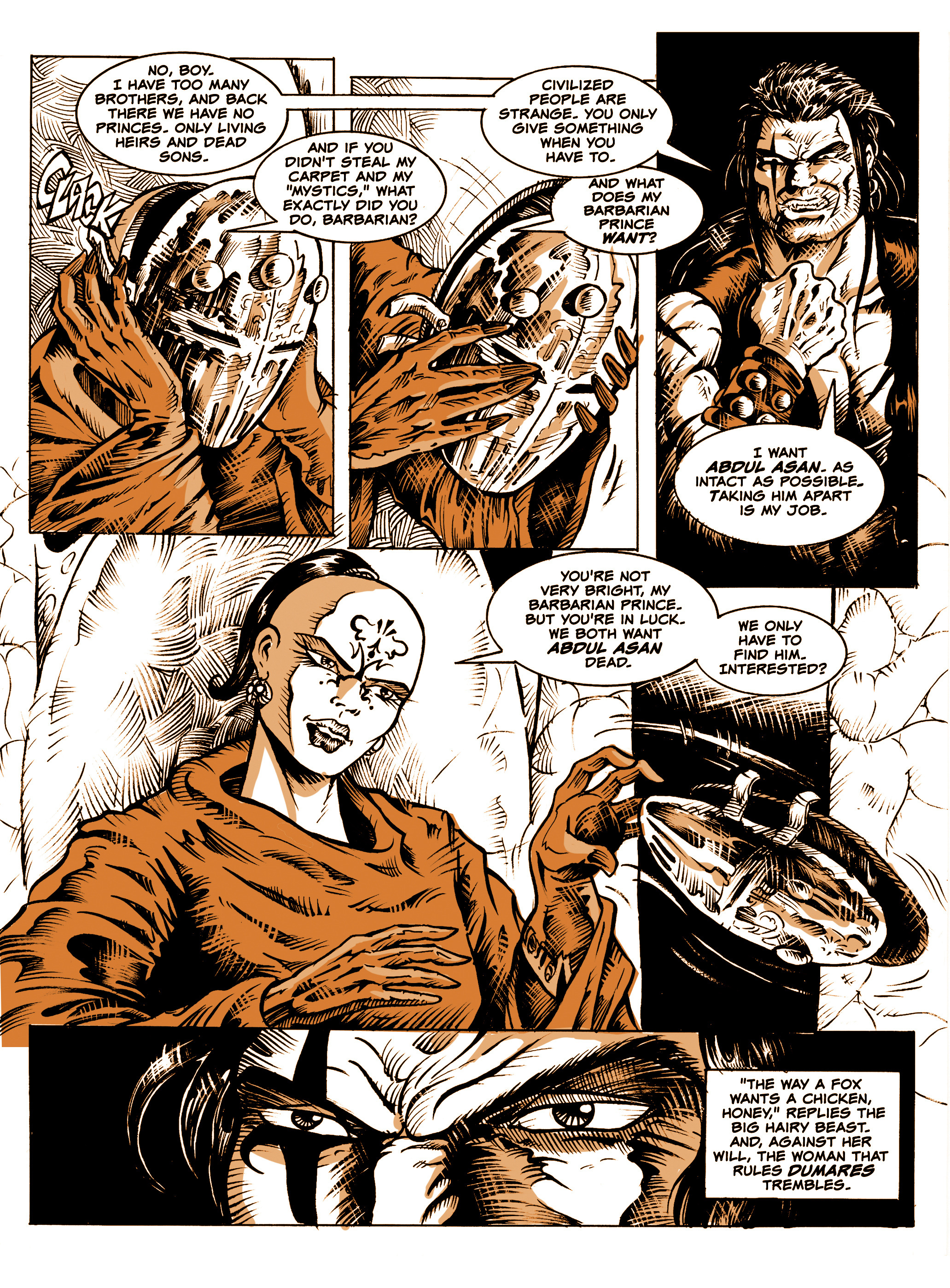 Read online Bram the Yacoi comic -  Issue #1 - 22