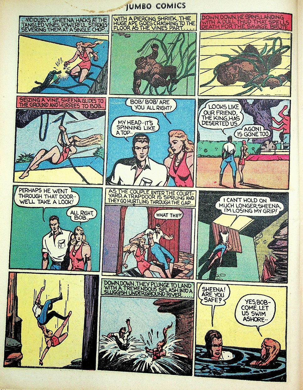 Read online Jumbo Comics comic -  Issue #9 - 8
