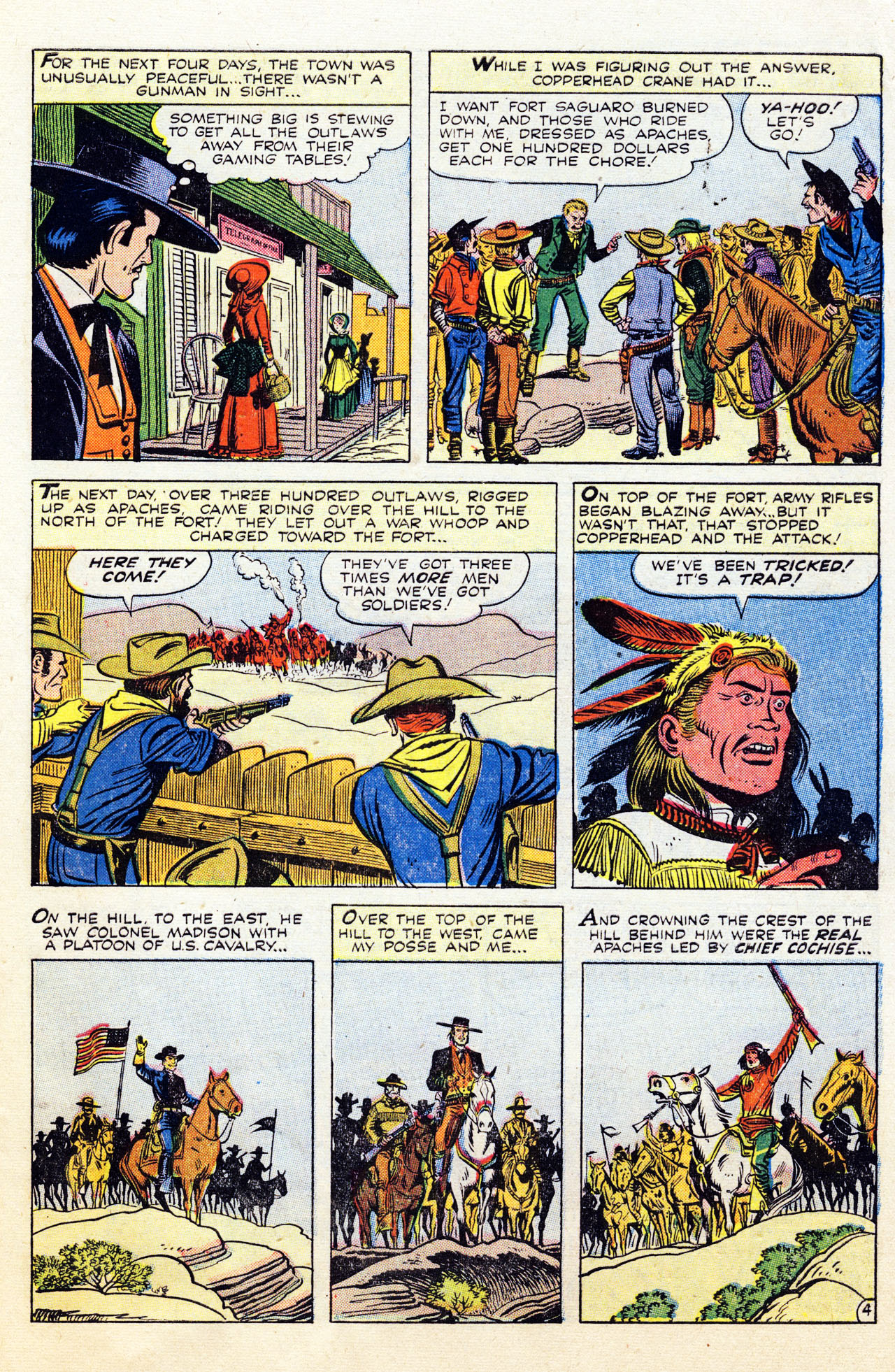 Read online Gunsmoke Western comic -  Issue #36 - 31