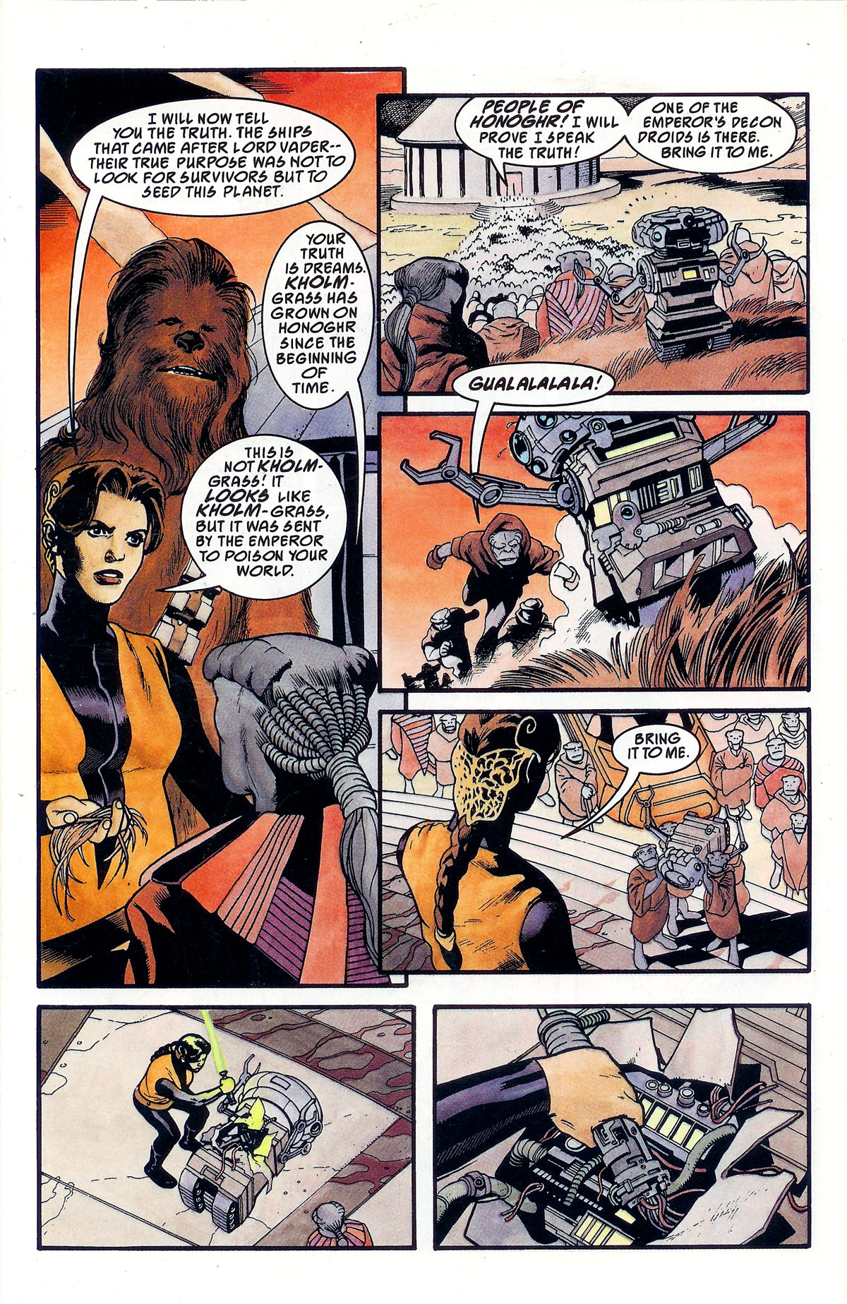 Read online Star Wars: Dark Force Rising comic -  Issue #5 - 22