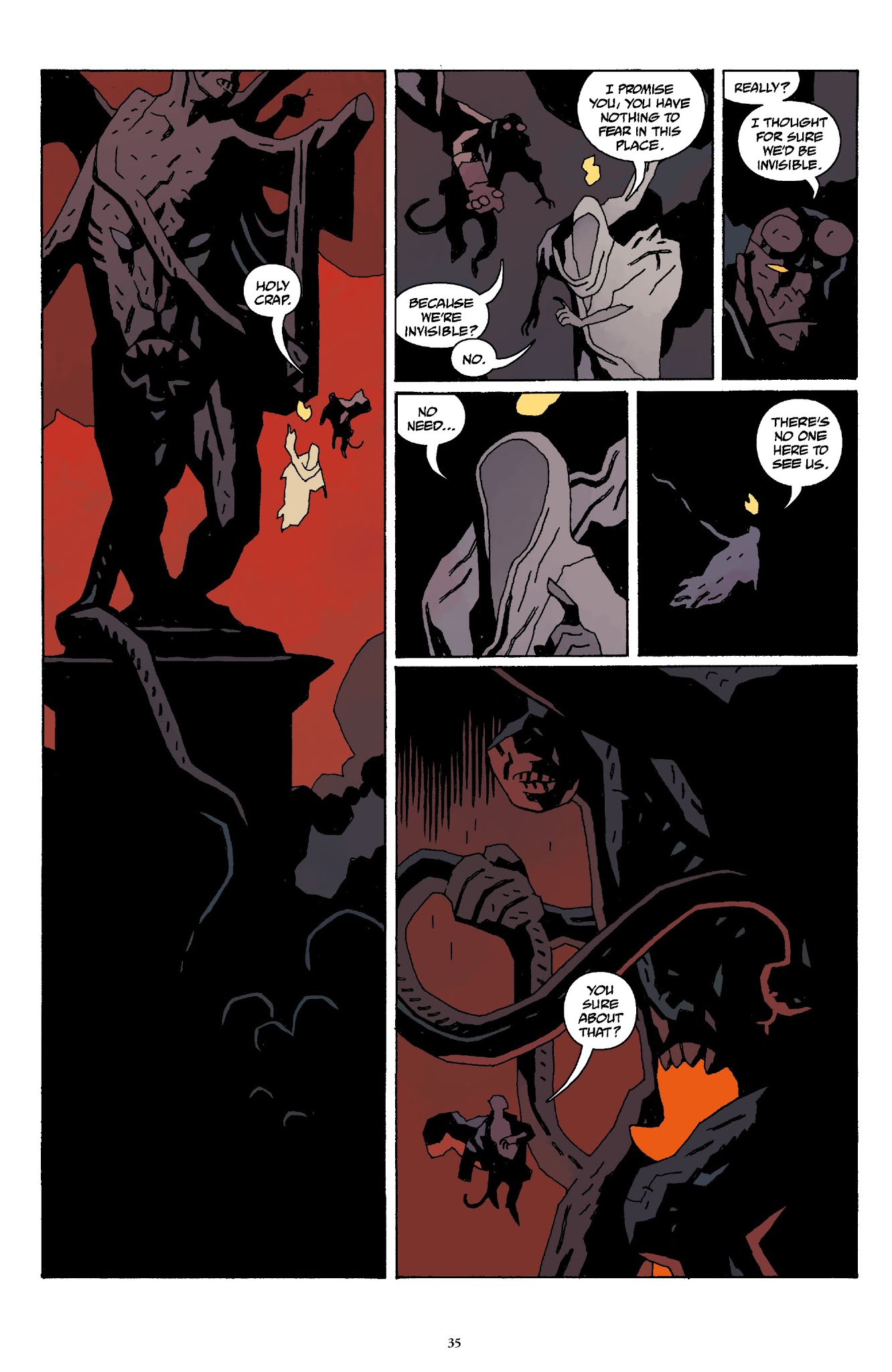 Read online Hellboy Omnibus comic -  Issue # TPB 4 (Part 1) - 36