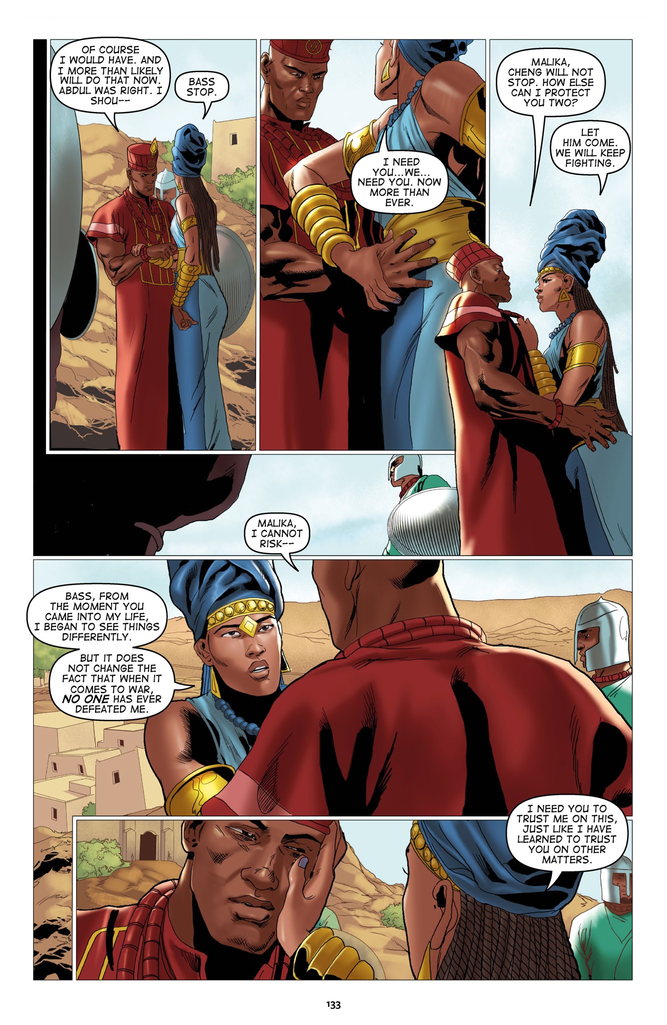 Read online Malika: Warrior Queen comic -  Issue # TPB 1 (Part 2) - 35