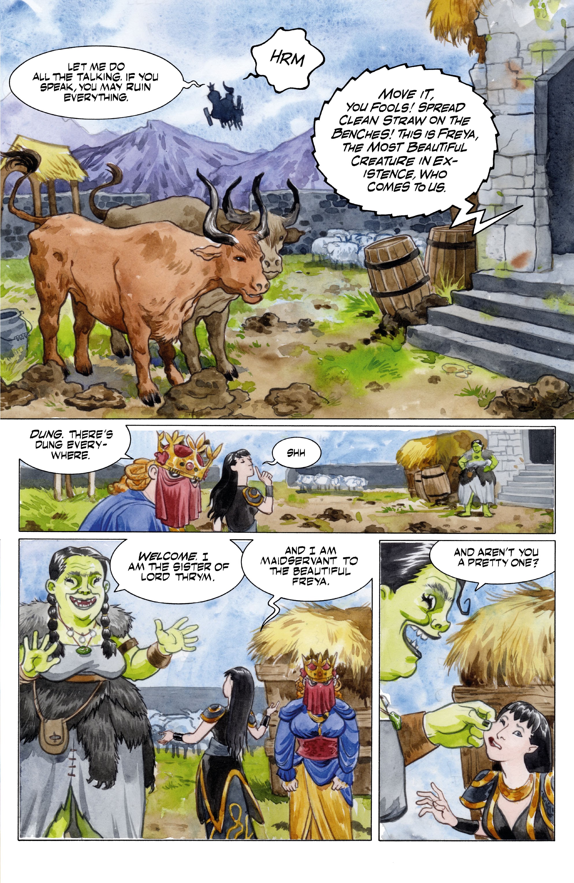 Read online Norse Mythology comic -  Issue #6 - 13