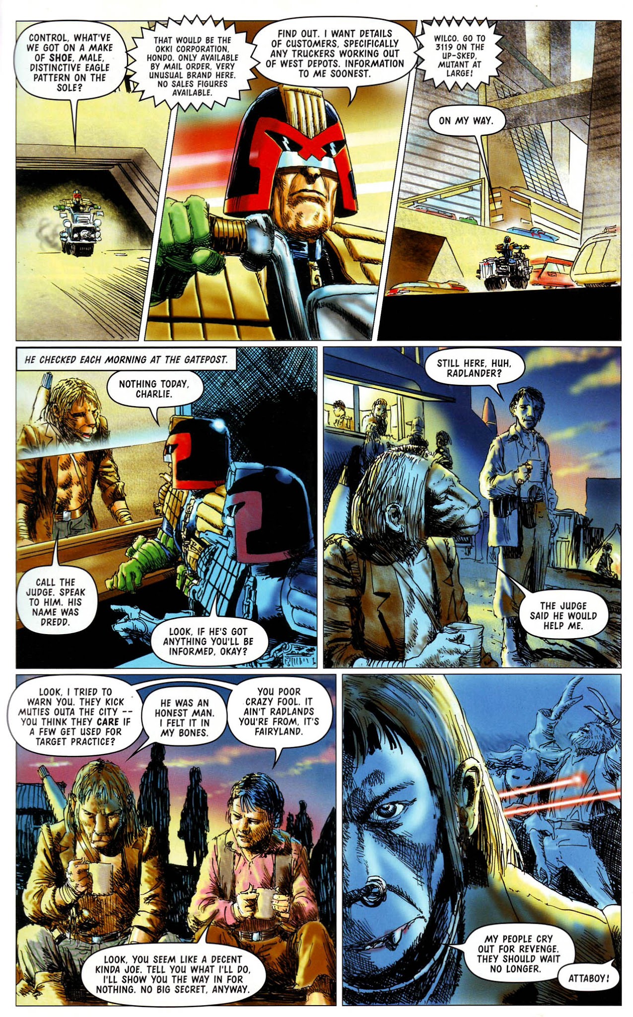 Read online Judge Dredd Megazine (vol. 4) comic -  Issue #16 - 17