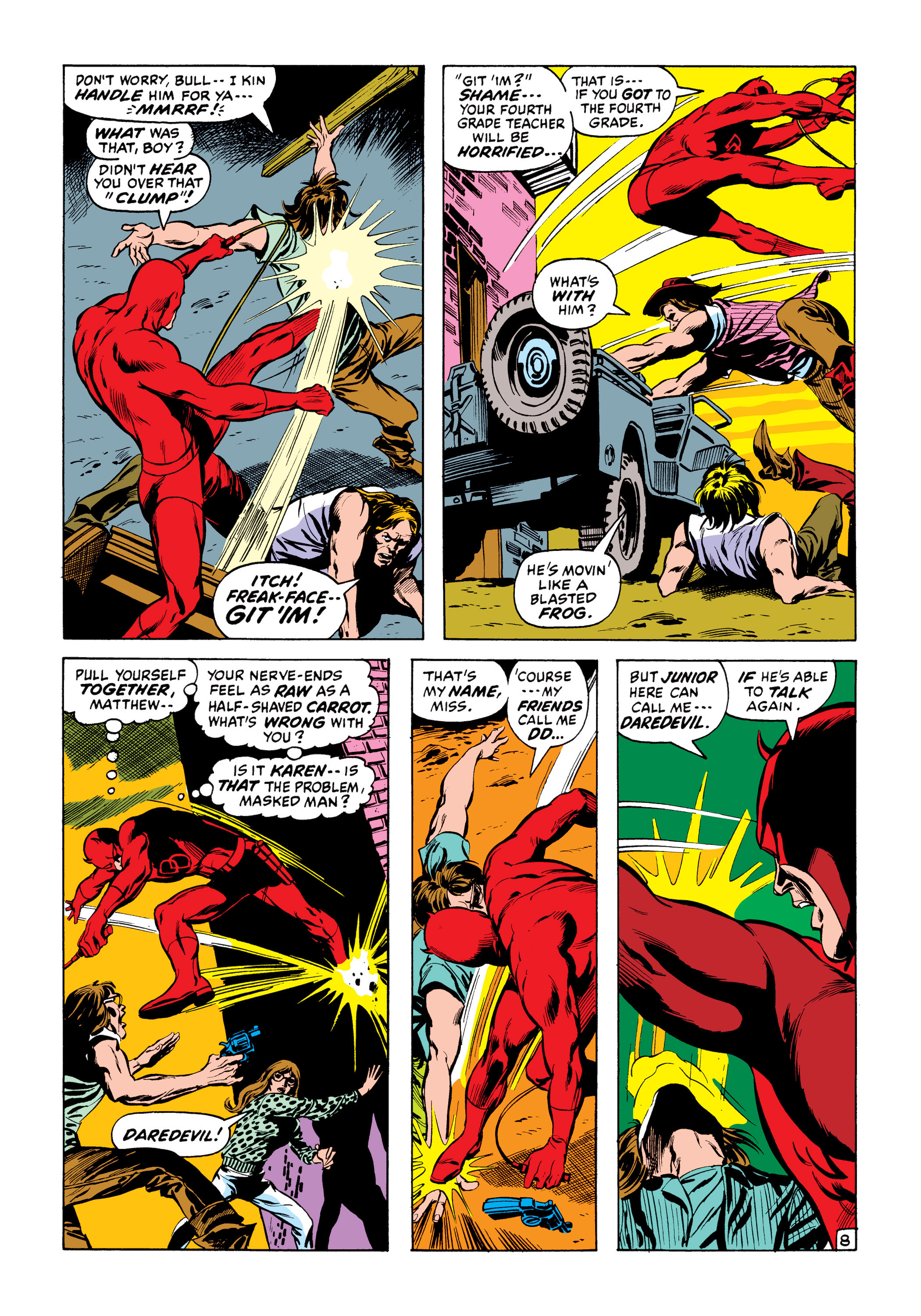 Read online Marvel Masterworks: Daredevil comic -  Issue # TPB 8 (Part 2) - 63