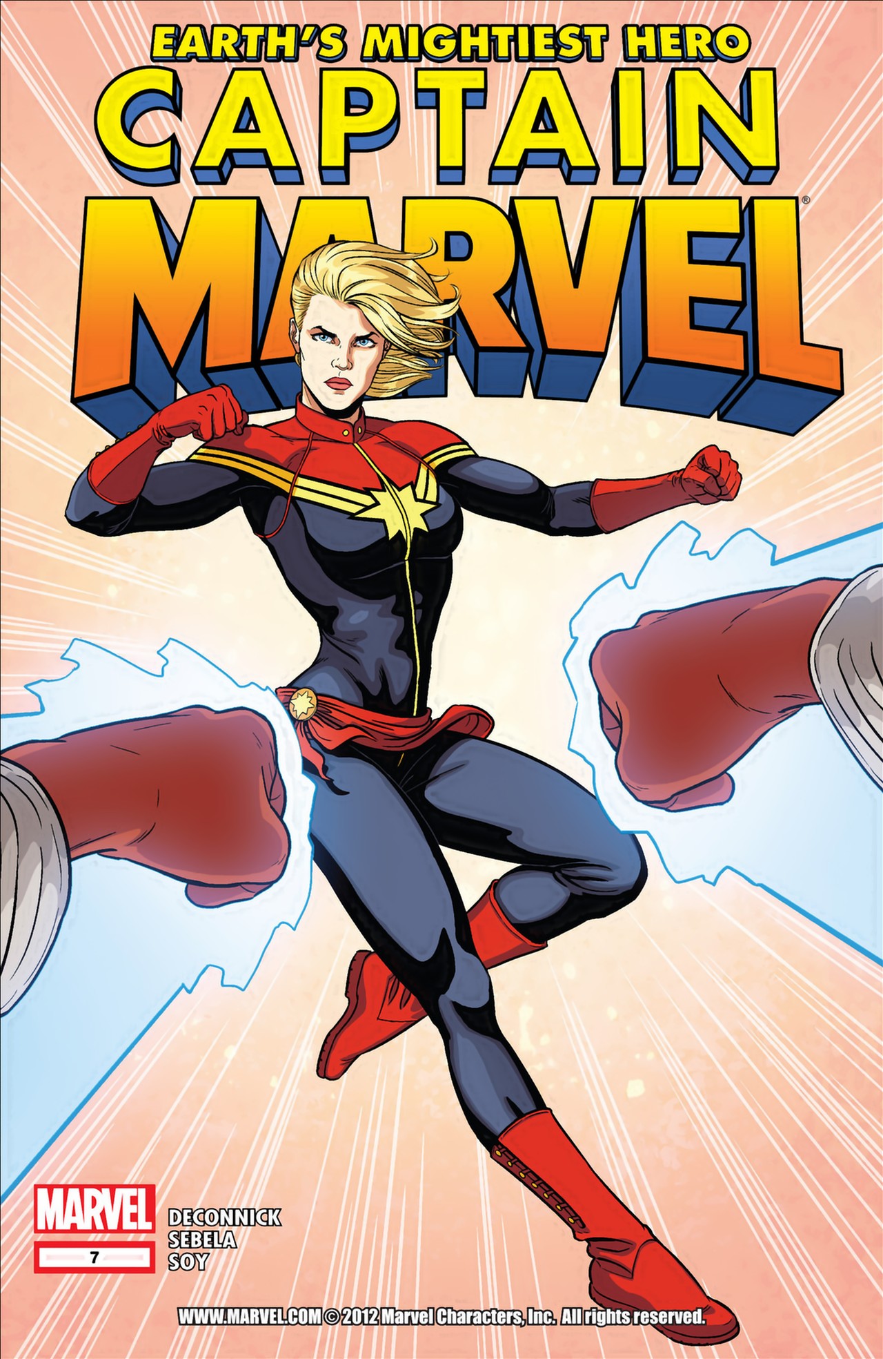 Read online Captain Marvel (2012) comic -  Issue #7 - 1