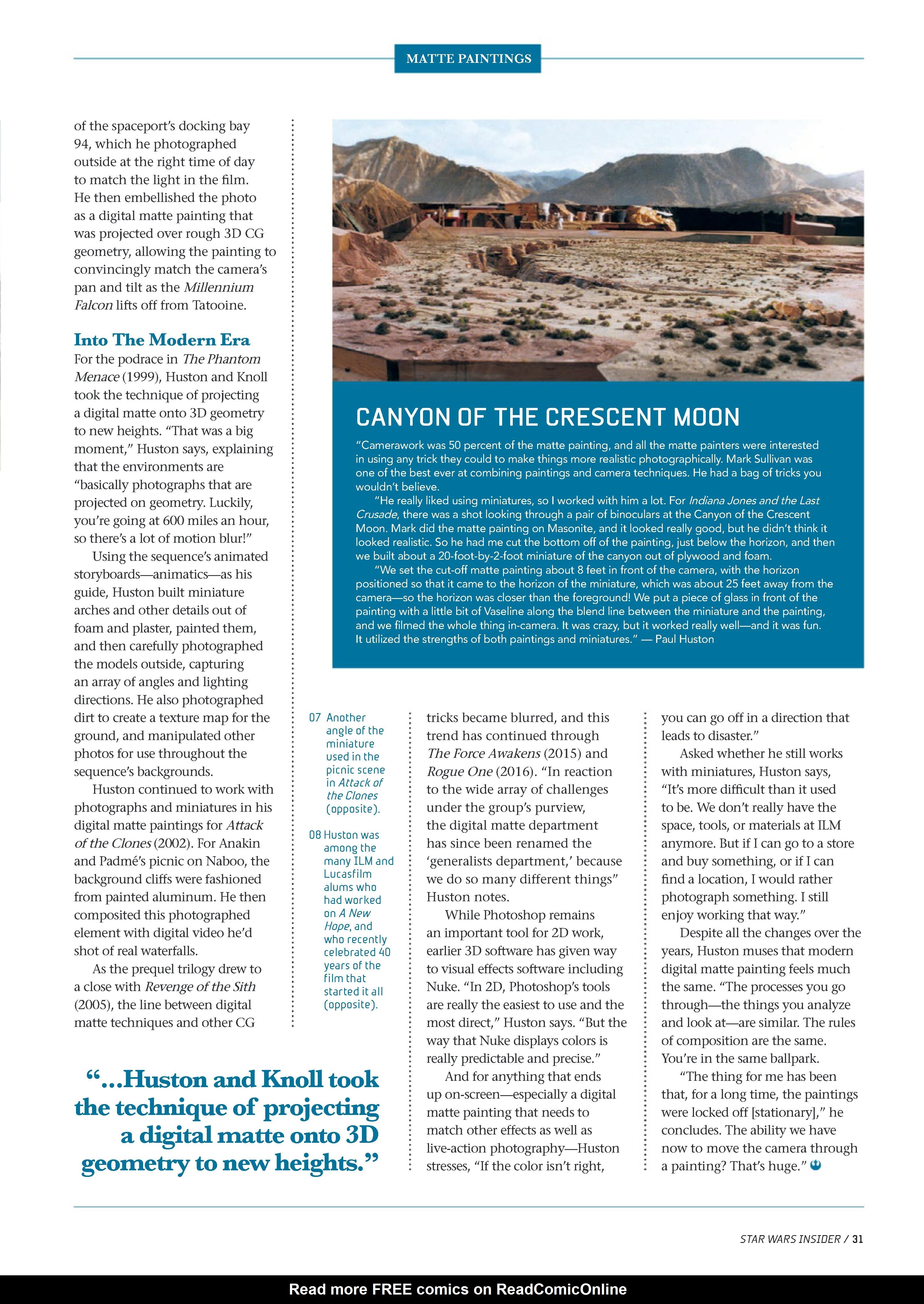 Read online Star Wars Insider 2020 Special Edition comic -  Issue # TPB - 31