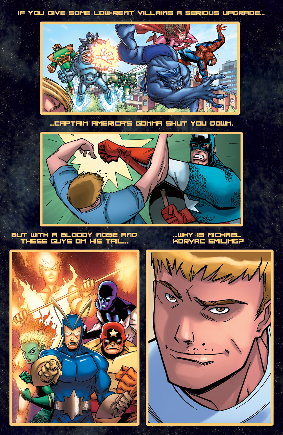 Read online Captain America & the Korvac Saga comic -  Issue #2 - 2