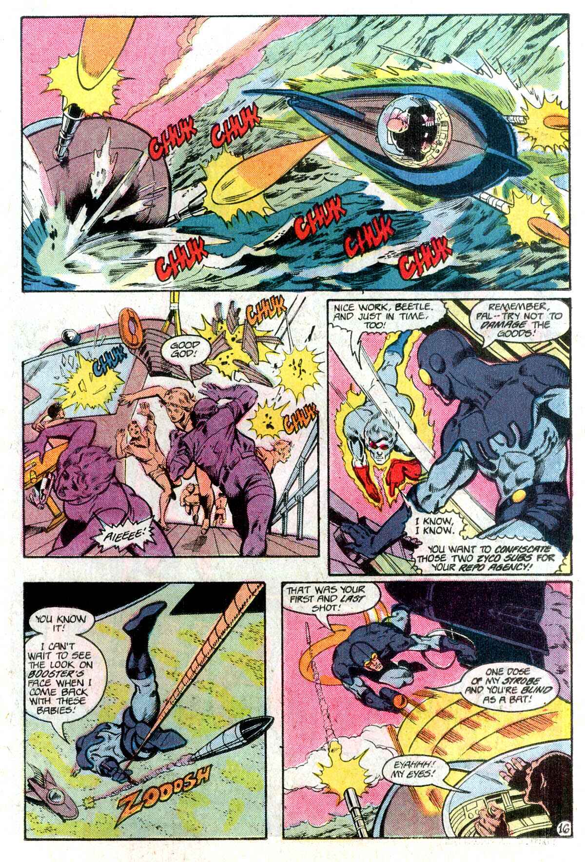 Read online Captain Atom (1987) comic -  Issue #20 - 17