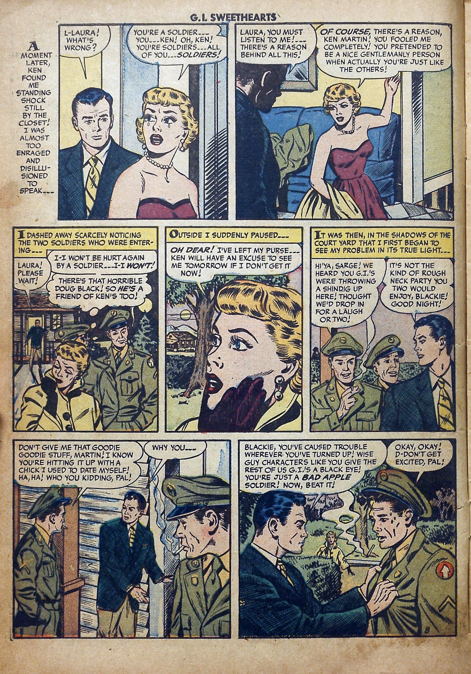 Read online G.I. Sweethearts comic -  Issue #39 - 10