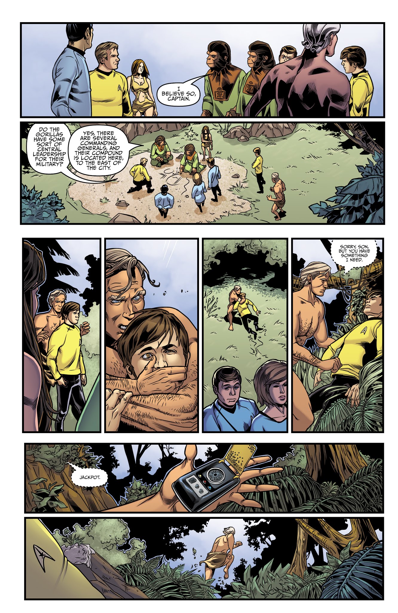 Read online Star Trek/Planet of the Apes: The Primate Directive comic -  Issue # _TPB - 46