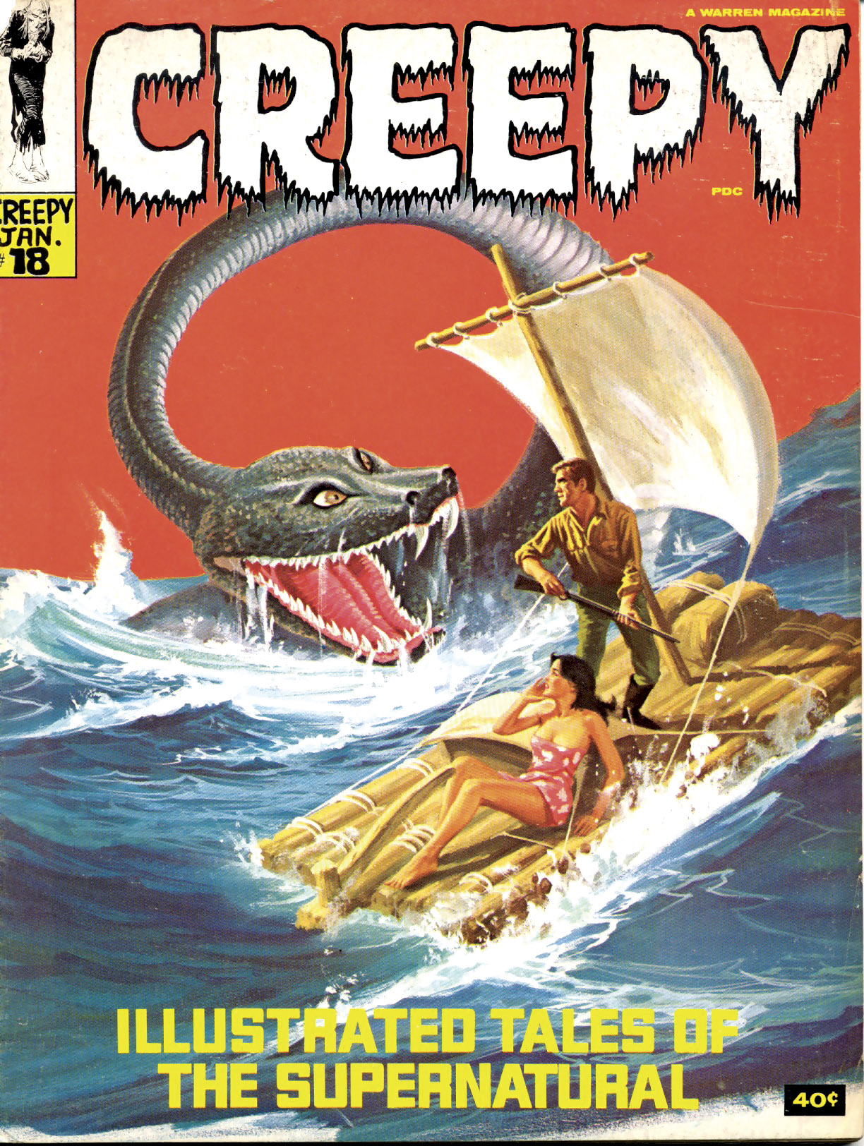 Read online Creepy (1964) comic -  Issue #18 - 1