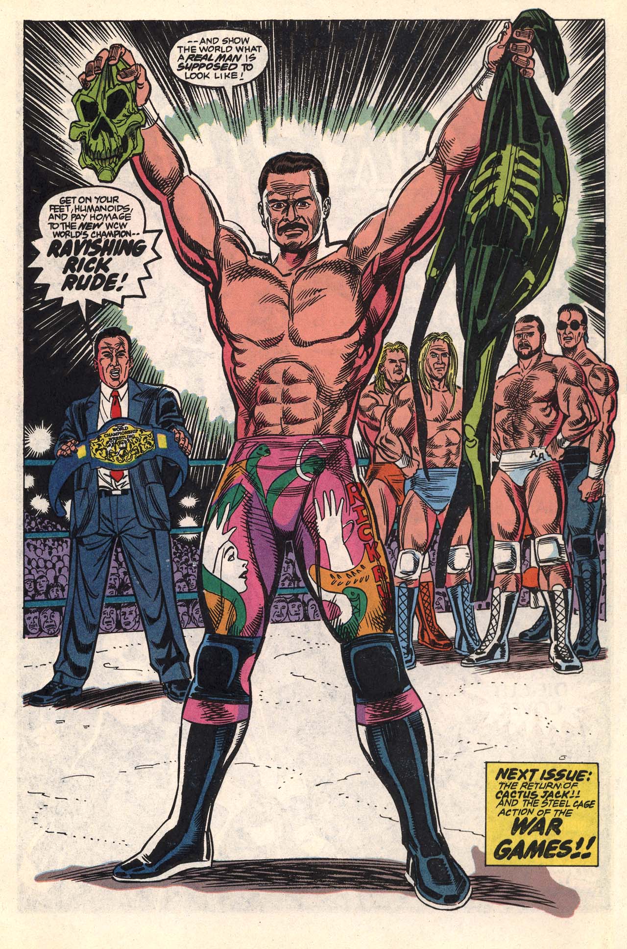 Read online WCW World Championship Wrestling comic -  Issue #4 - 30
