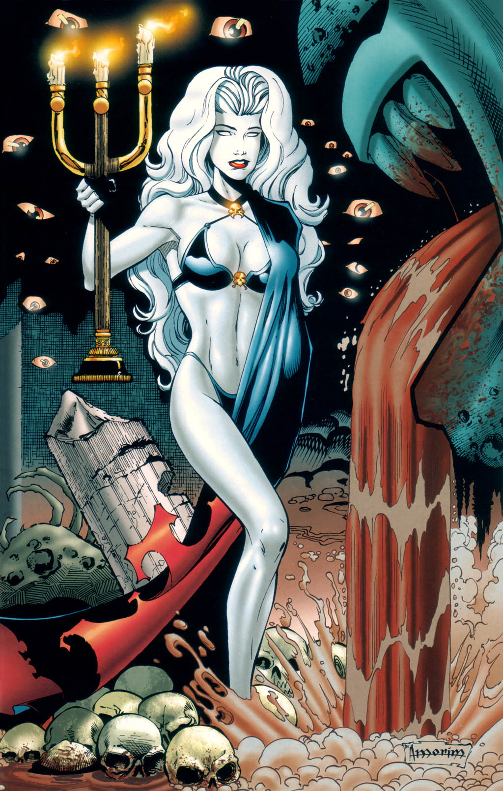 Read online Brian Pulido's Lady Death: Leather & Lace comic -  Issue # Full - 5