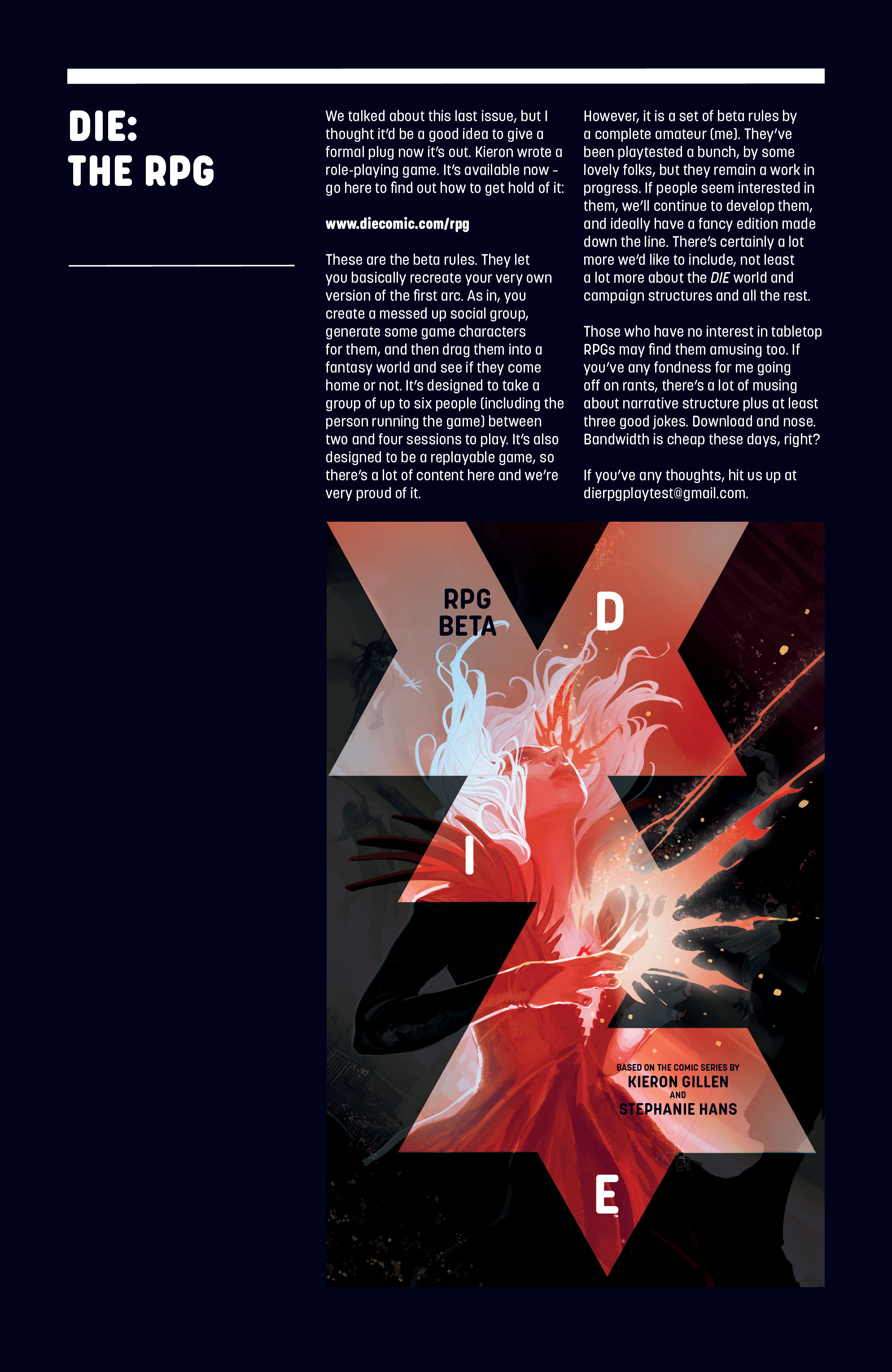 Read online Die comic -  Issue #6 - 30