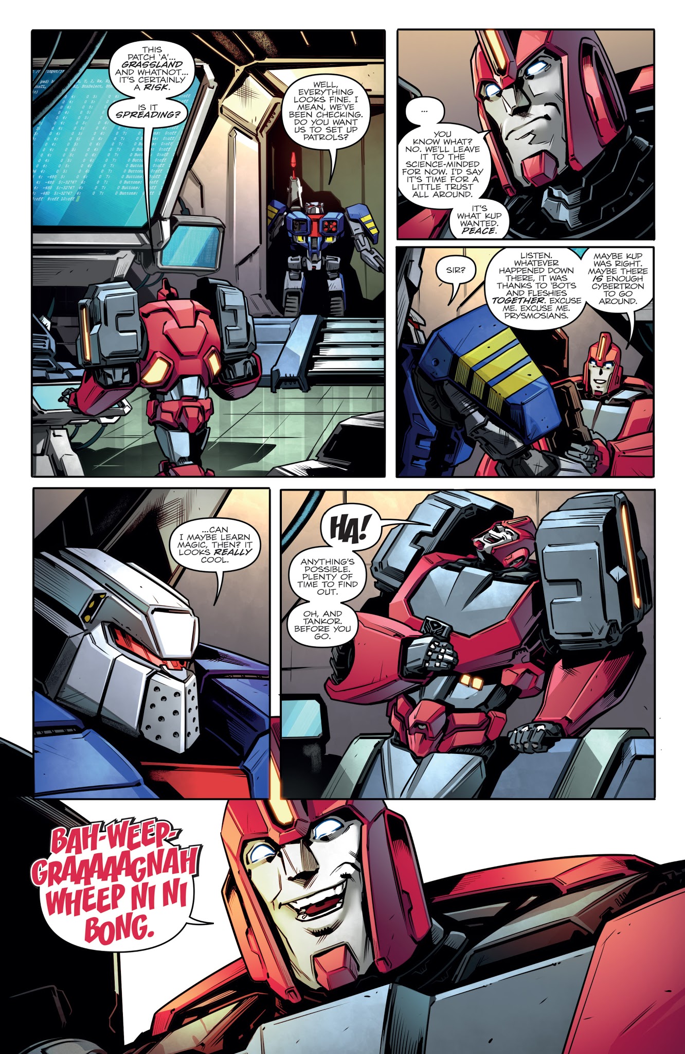 Read online Transformers vs. Visionaries comic -  Issue #5 - 22