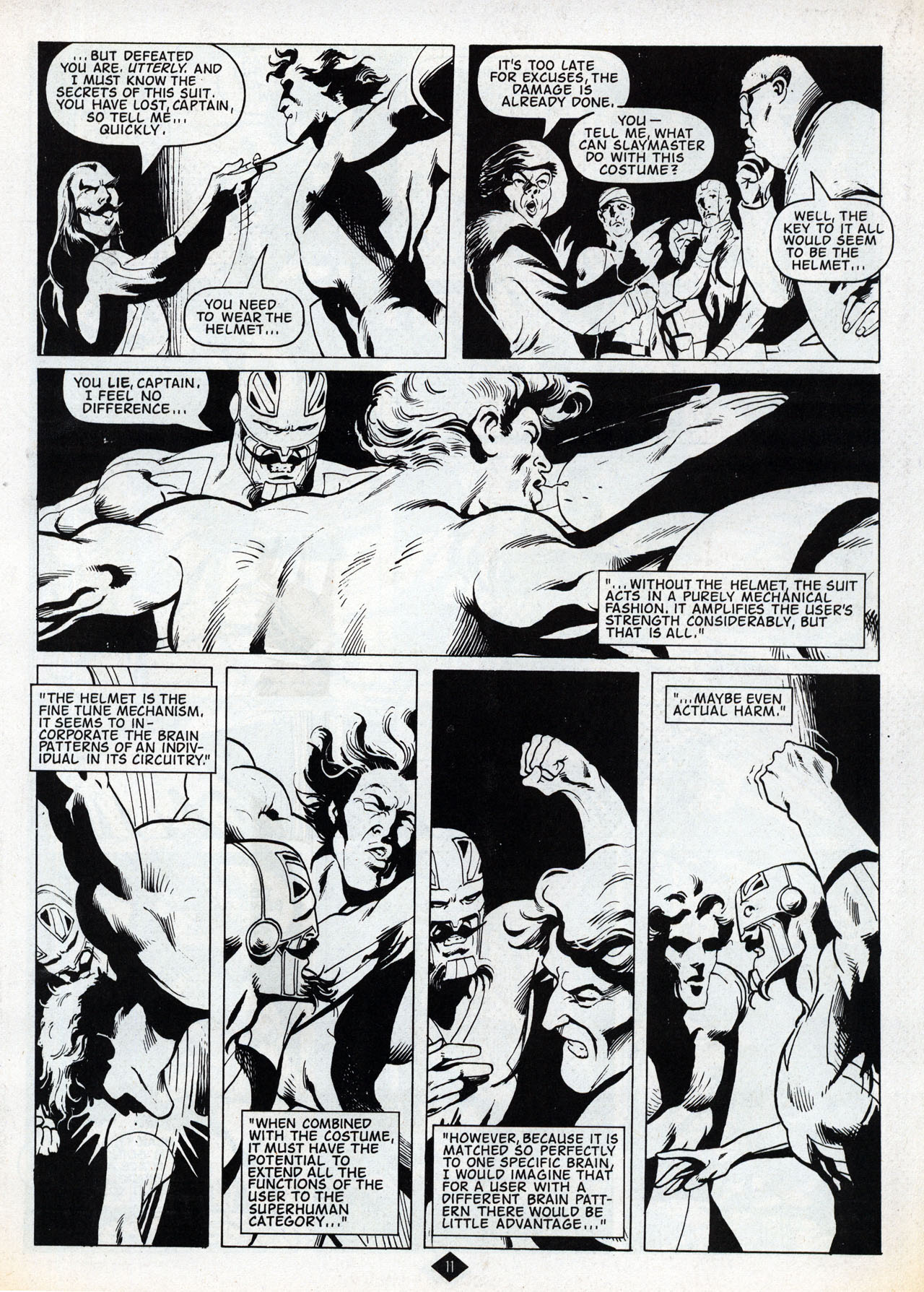 Read online Captain Britain (1985) comic -  Issue #3 - 11