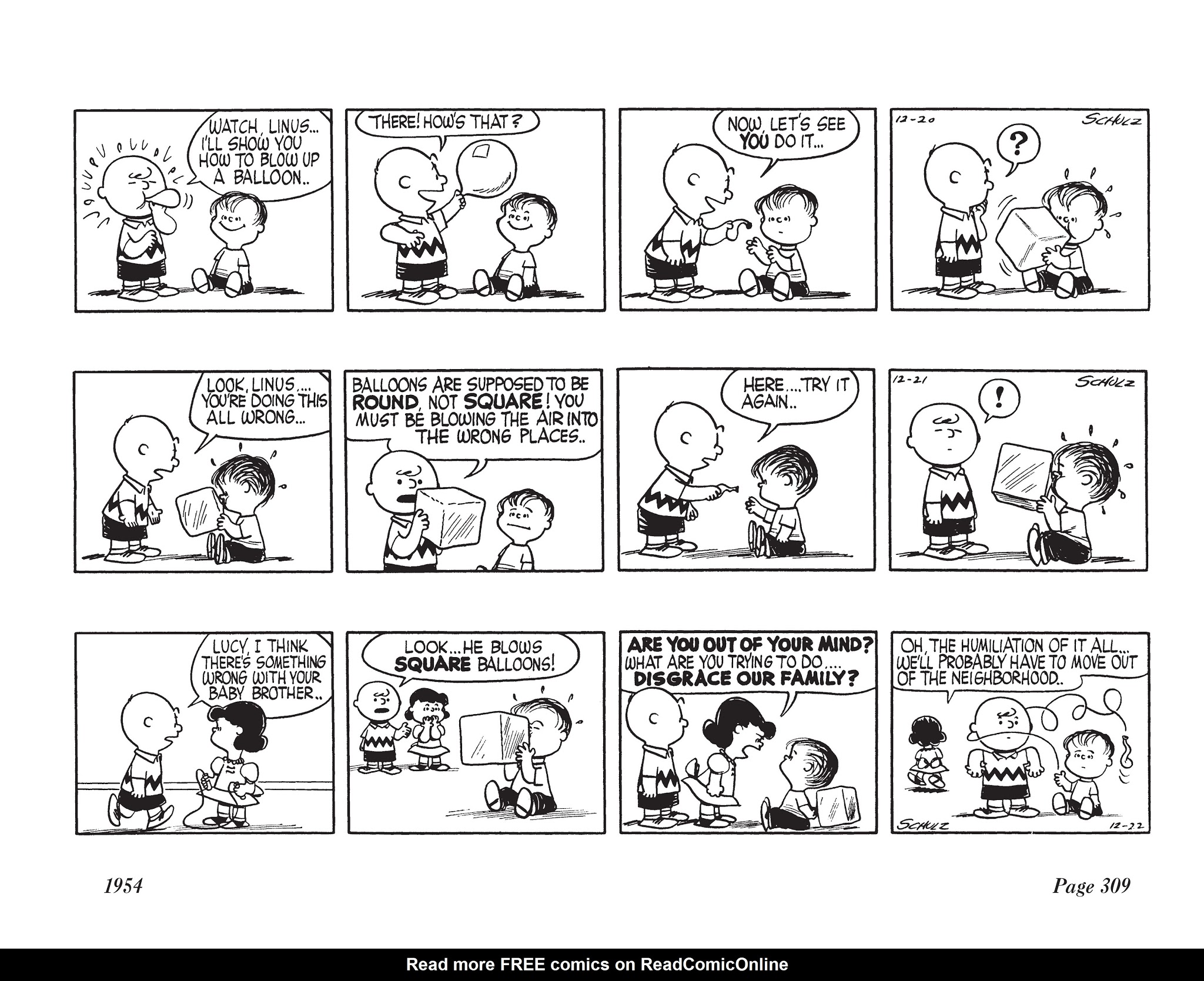 Read online The Complete Peanuts comic -  Issue # TPB 2 - 323
