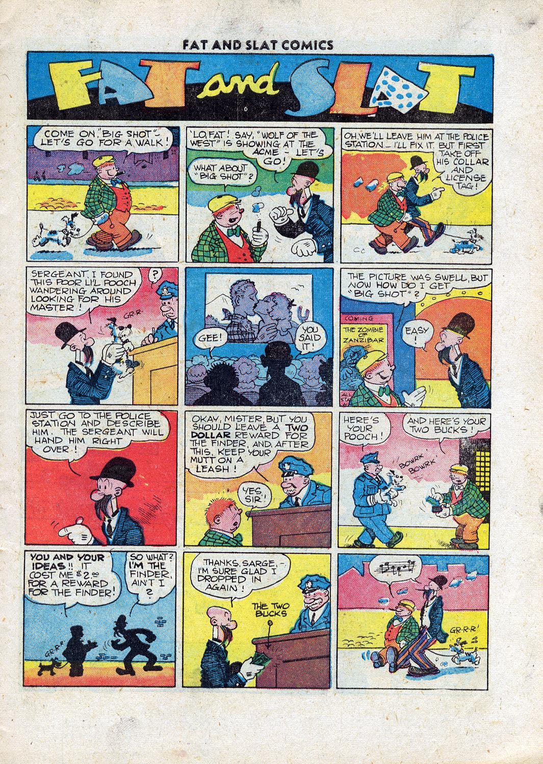 Read online Fat and Slat comic -  Issue #1 - 3