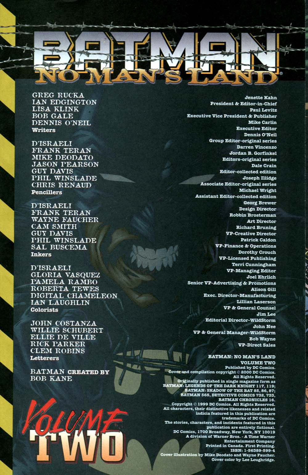 Read online Batman: No Man's Land comic -  Issue # TPB 2 - 2