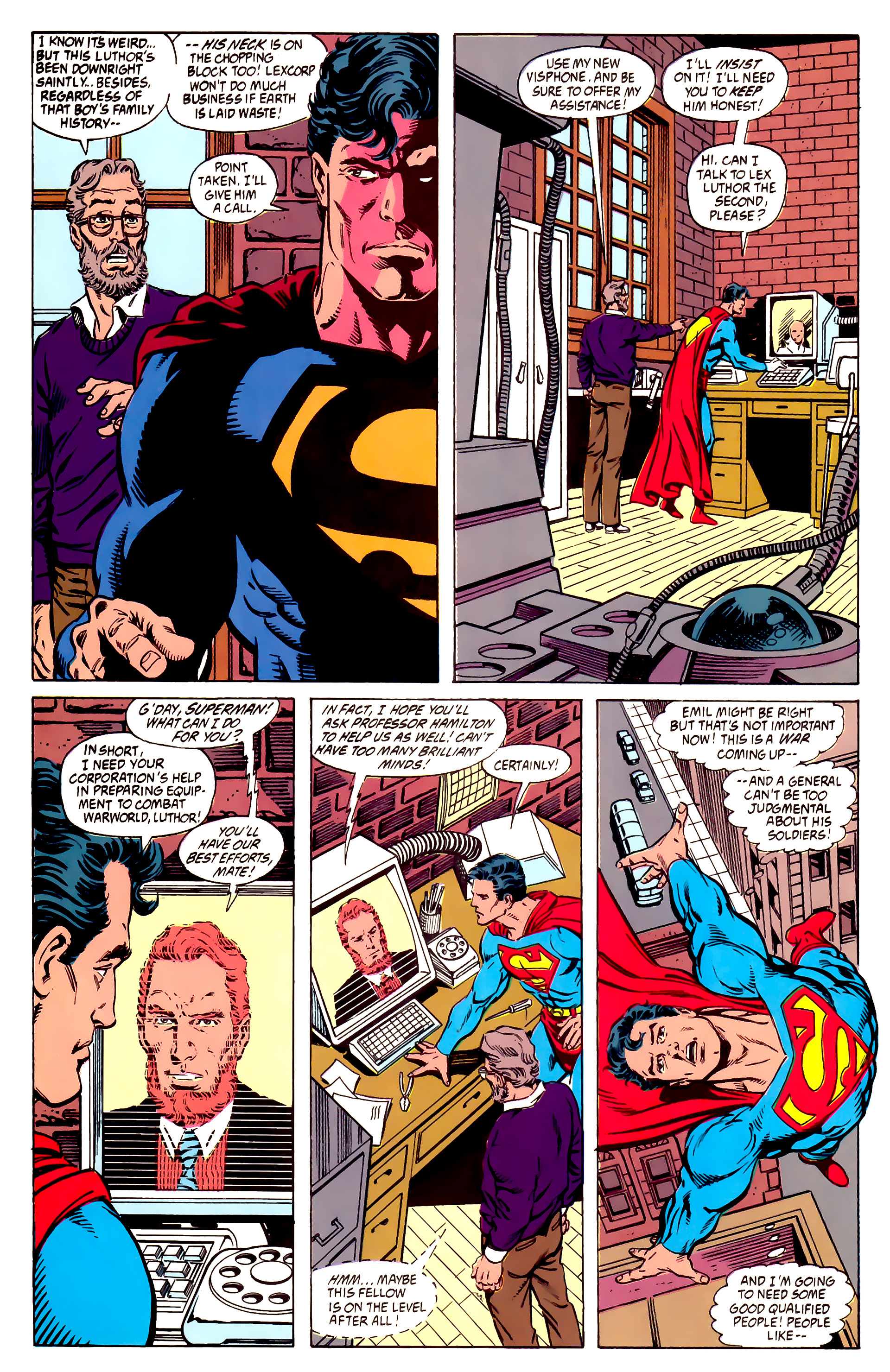 Read online Superman (1987) comic -  Issue #65 - 15