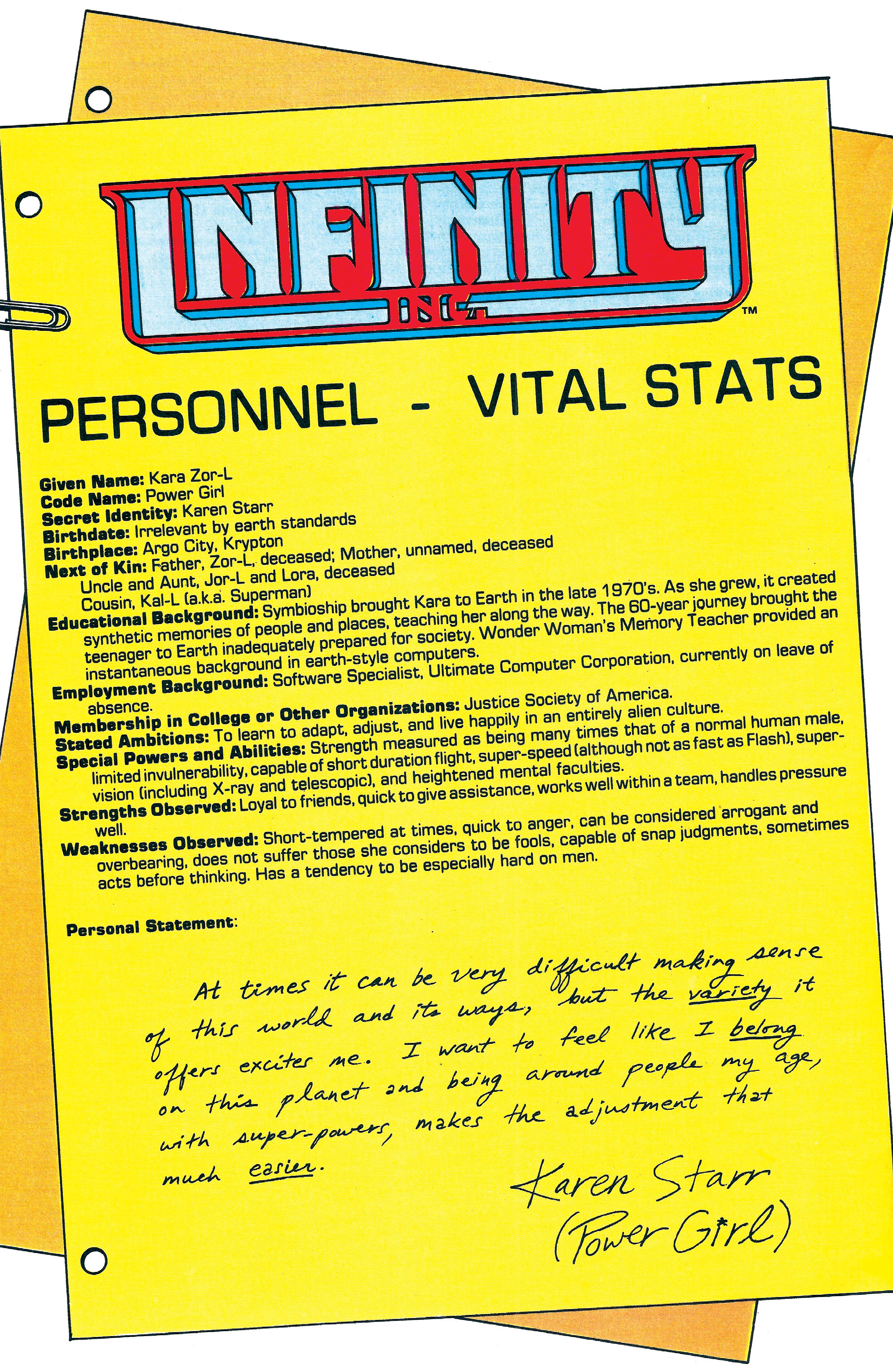Read online Infinity Inc. (1984) comic -  Issue #8 - 22
