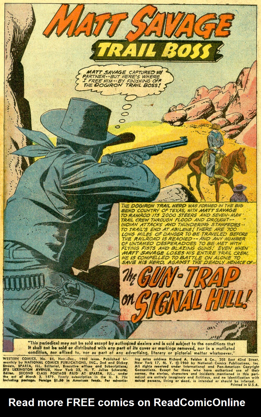 Read online Western Comics comic -  Issue #84 - 3